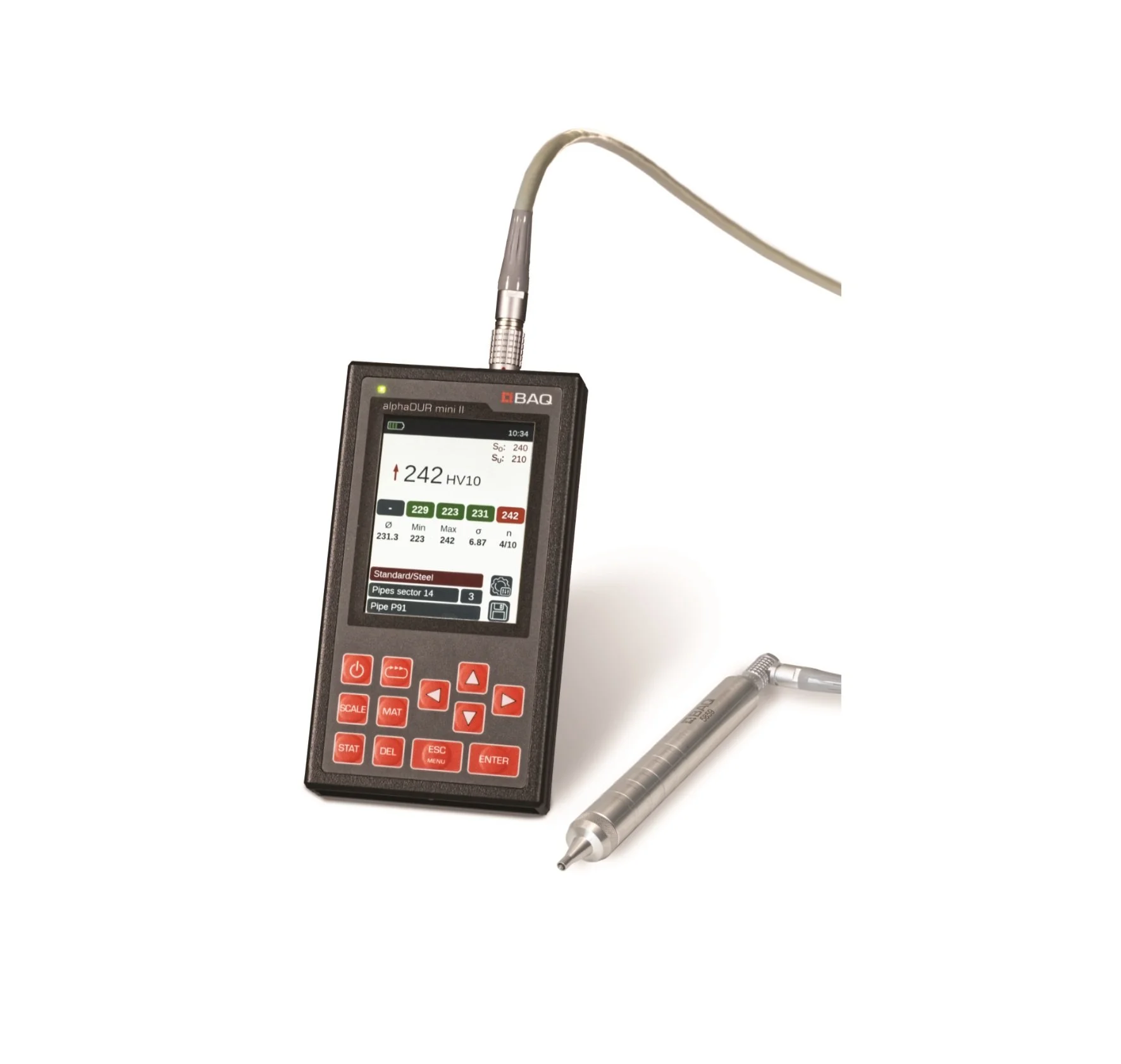 UCI Hardness Tester alphaDUR mini II