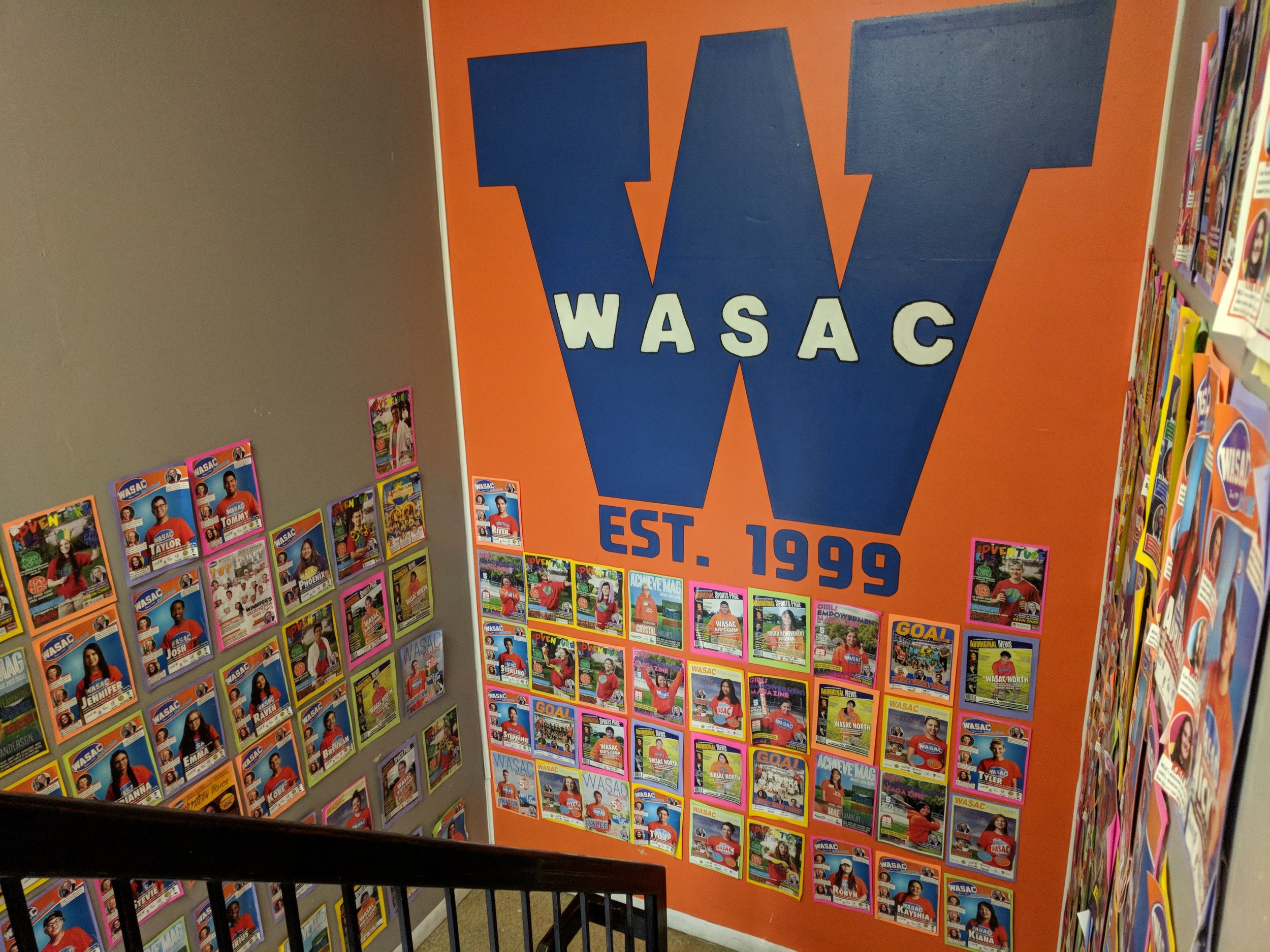 It's WASAC (Winnipeg Aboriginal Sport Achievement Centre) night at