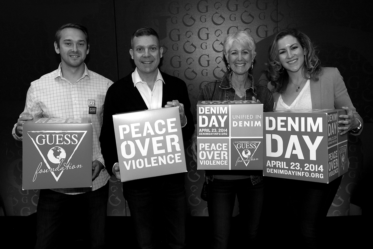 Peace Over Violence Denim Day in LA &amp; USA 15th anniversary on April 23, 2014 