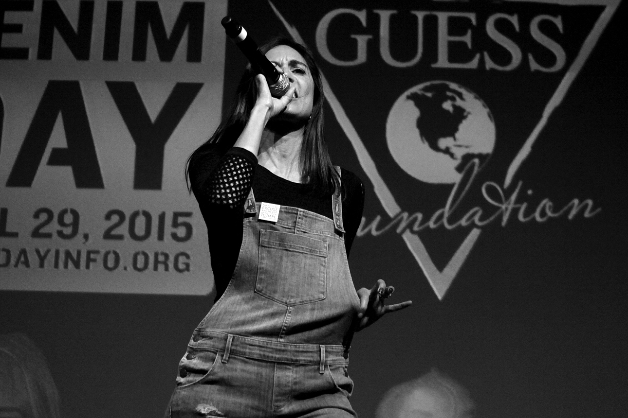  Maya Jupiter performs at GUESS? Inc. Headquarters on April 29, 2015 in Los Angeles, California. 