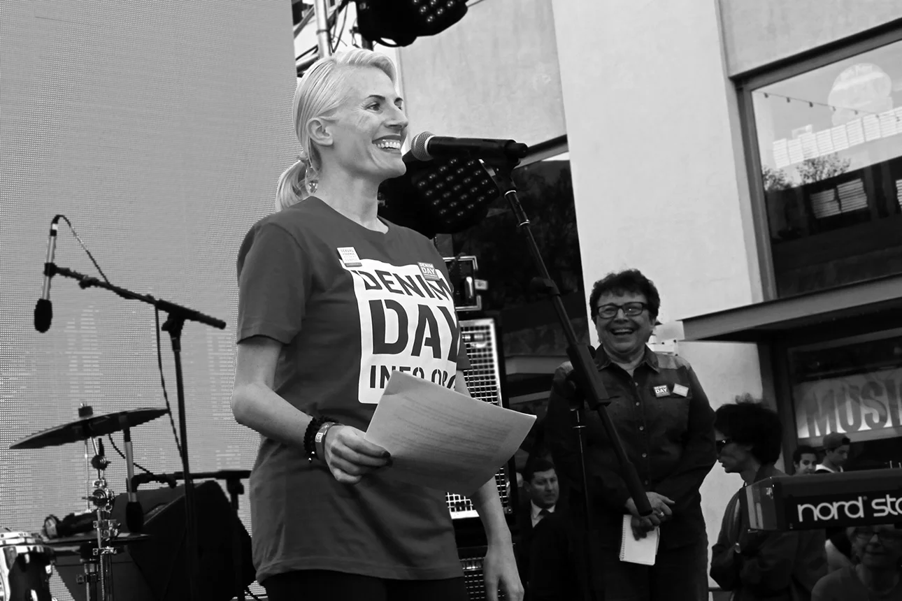 Survivor and Santa Monica Commissioner on the Status of Women Elena Christopoulos