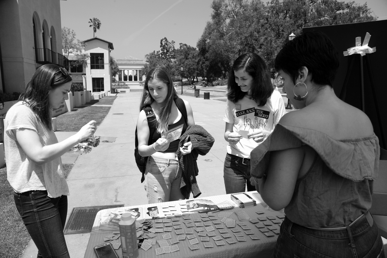  Students learn more about Denim Day at Occidental College 