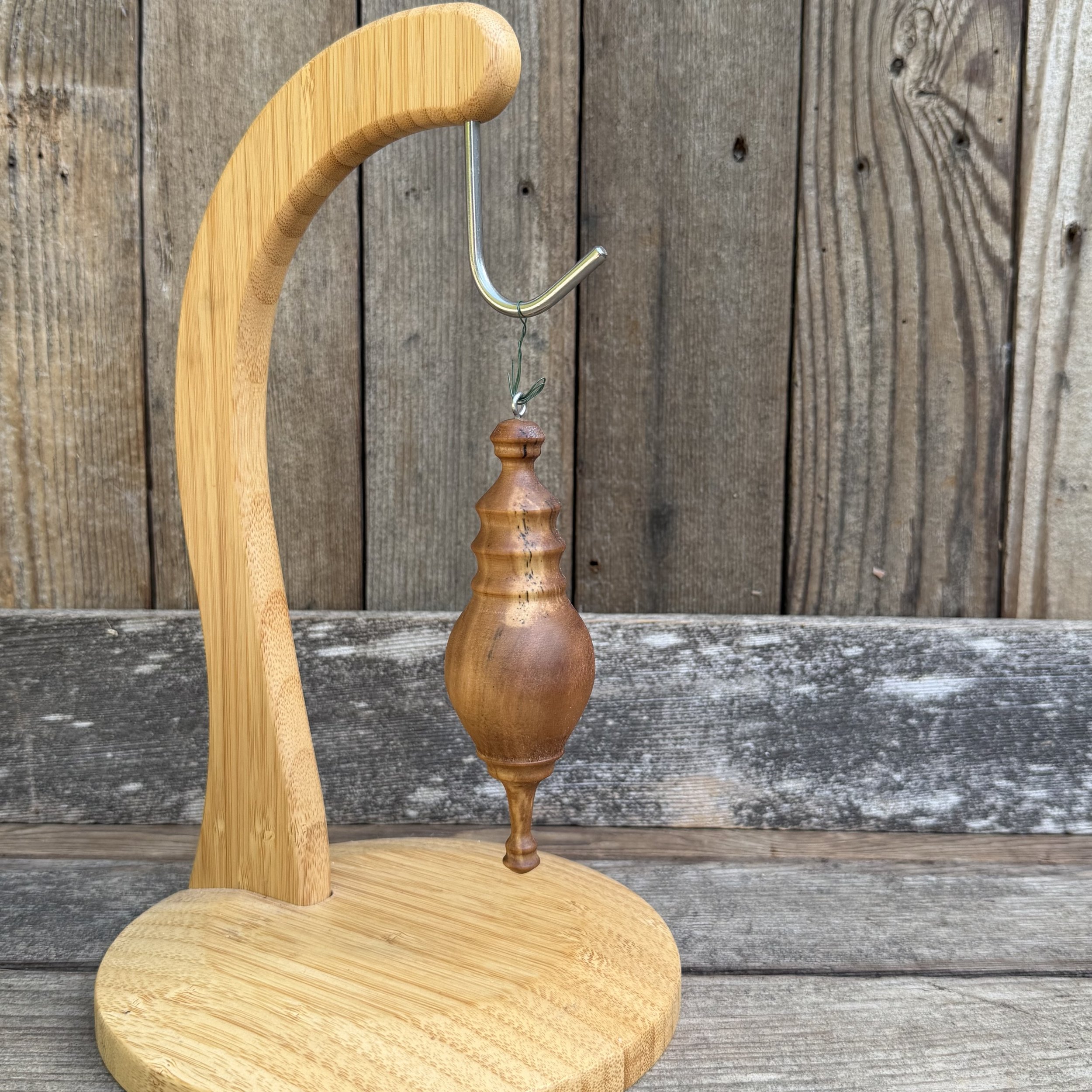 #106 - Wooden Ornament - Primavera Wood