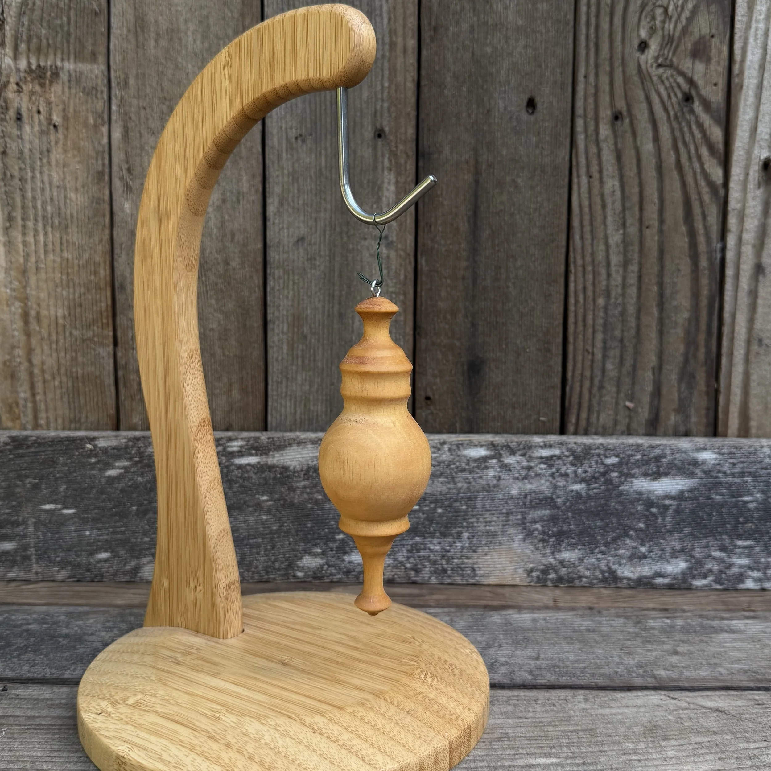 #105 - Wooden Ornament - Maple Wood