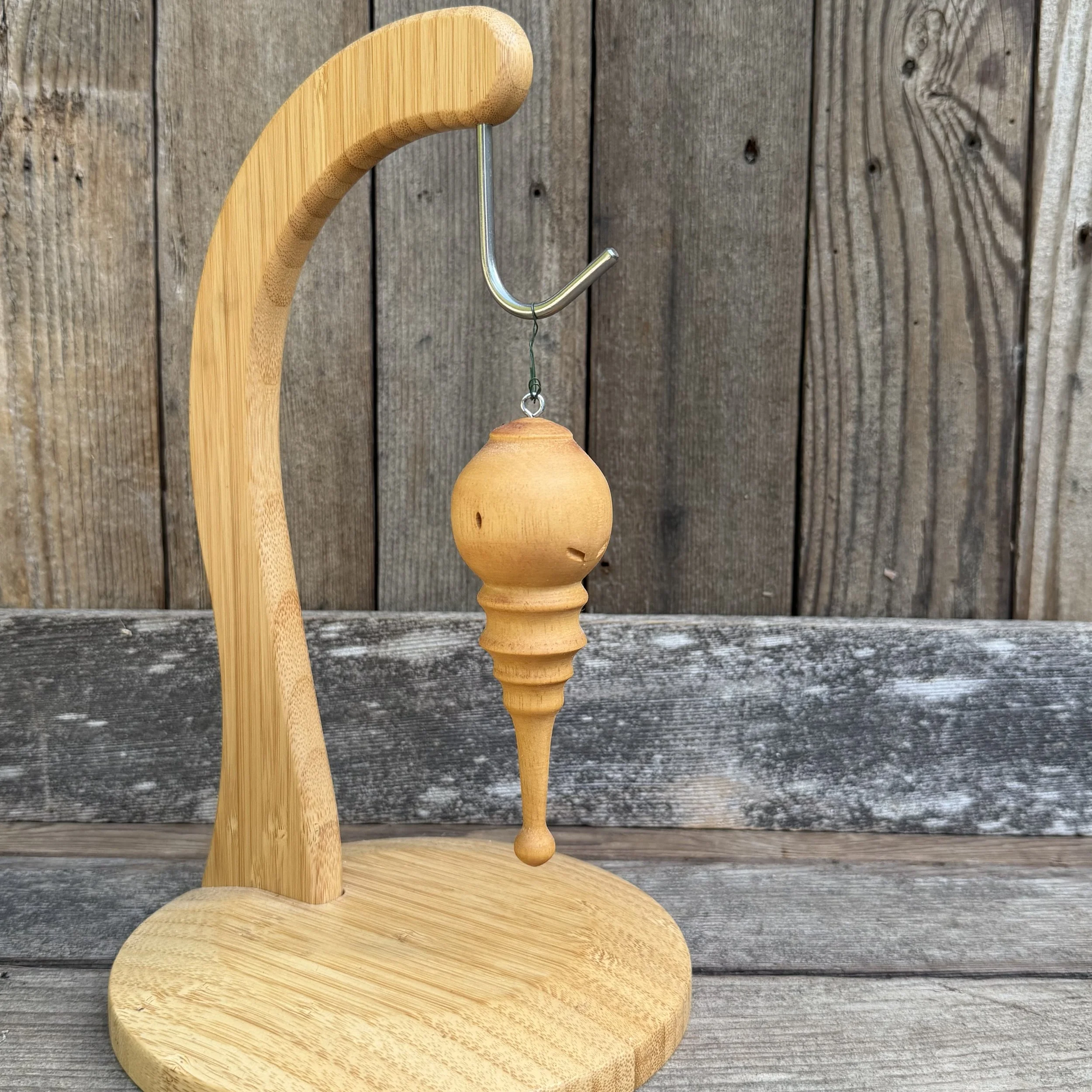 #104 - Wooden Ornament - Maple Wood