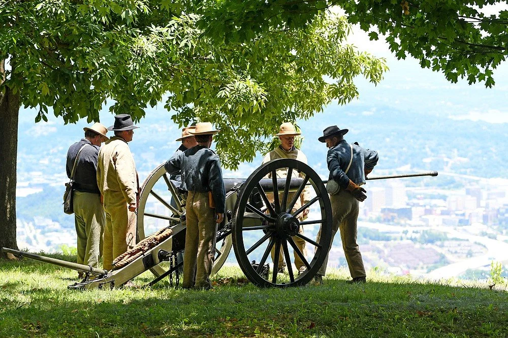 Artillery on Lookout Mountain