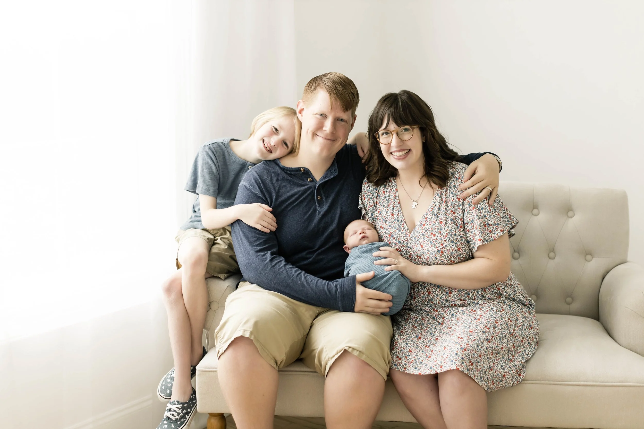 Gorgeous Studio Newborn Photography Session in Evans, GA