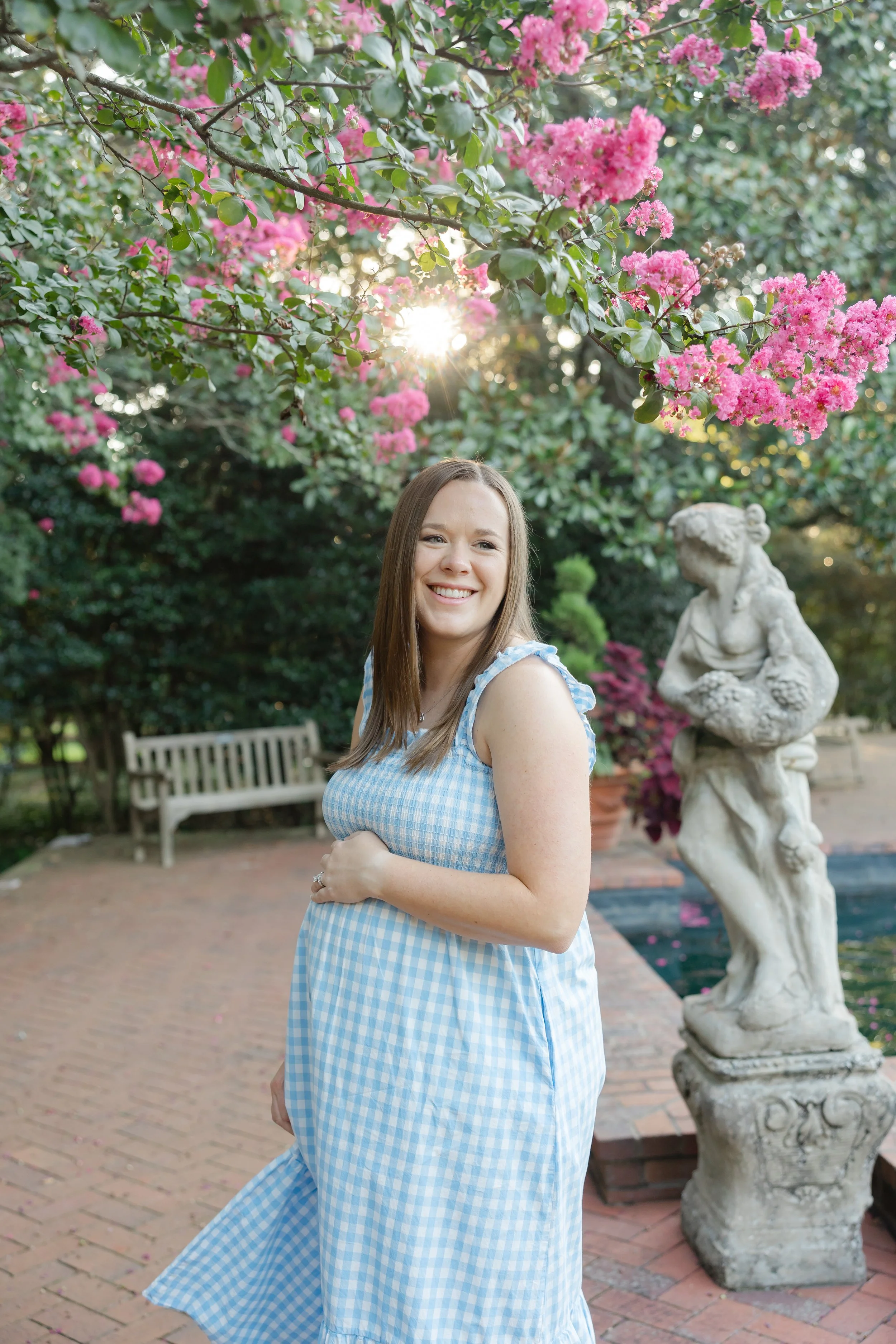 A Beautiful Maternity Session at Hopeland Gardens in Aiken, SC