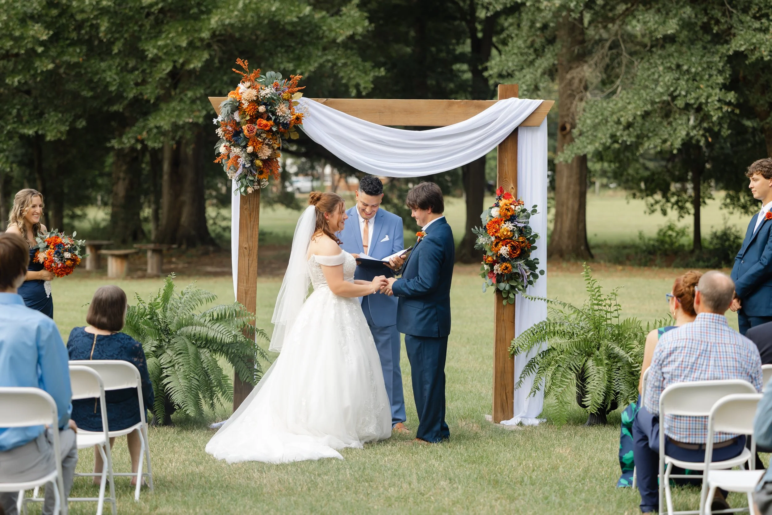 The Venue at Valley View Farm wedding