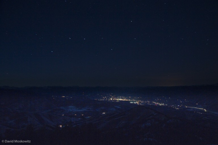 Big Dipper over WInthrop Washington.