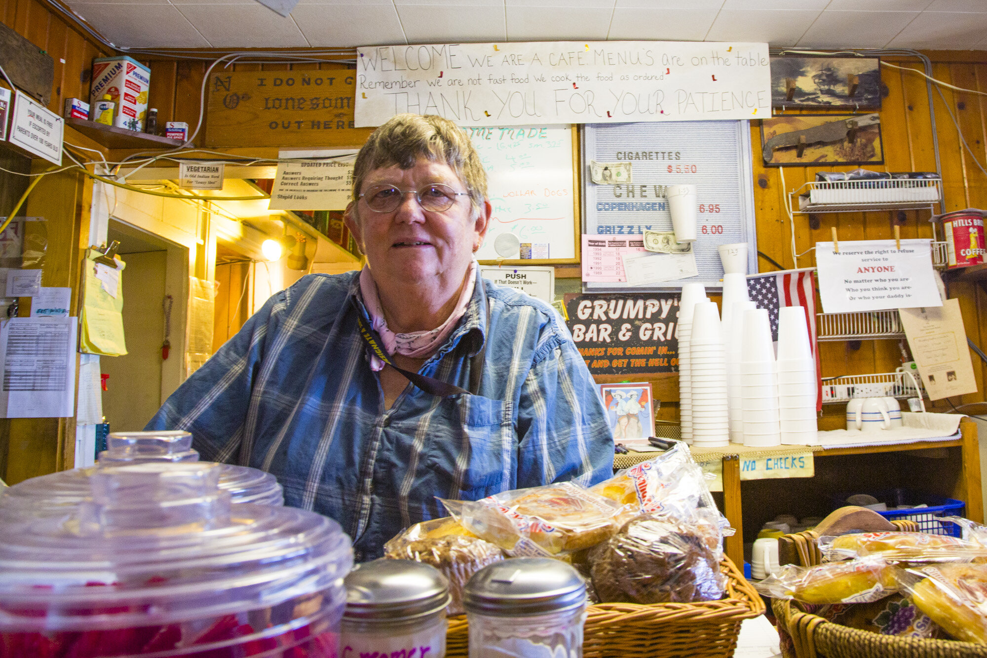  Dixie, owner and proprietor of Brother's Stage Stop and Post office. 