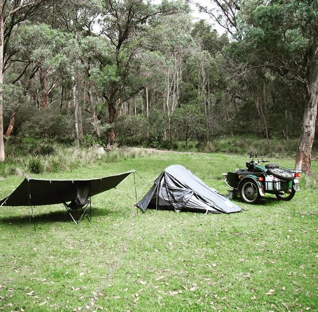 Who&rsquo;s camping out this weekend??
#campingweekend 
#campingadventures 
#weekendvibes 
#weekendride 
#uralmotorcycles 
#uralaustralia 
#uralsidecar 
#uralmotorcycle 
#motorbikecamping 
#sidecar