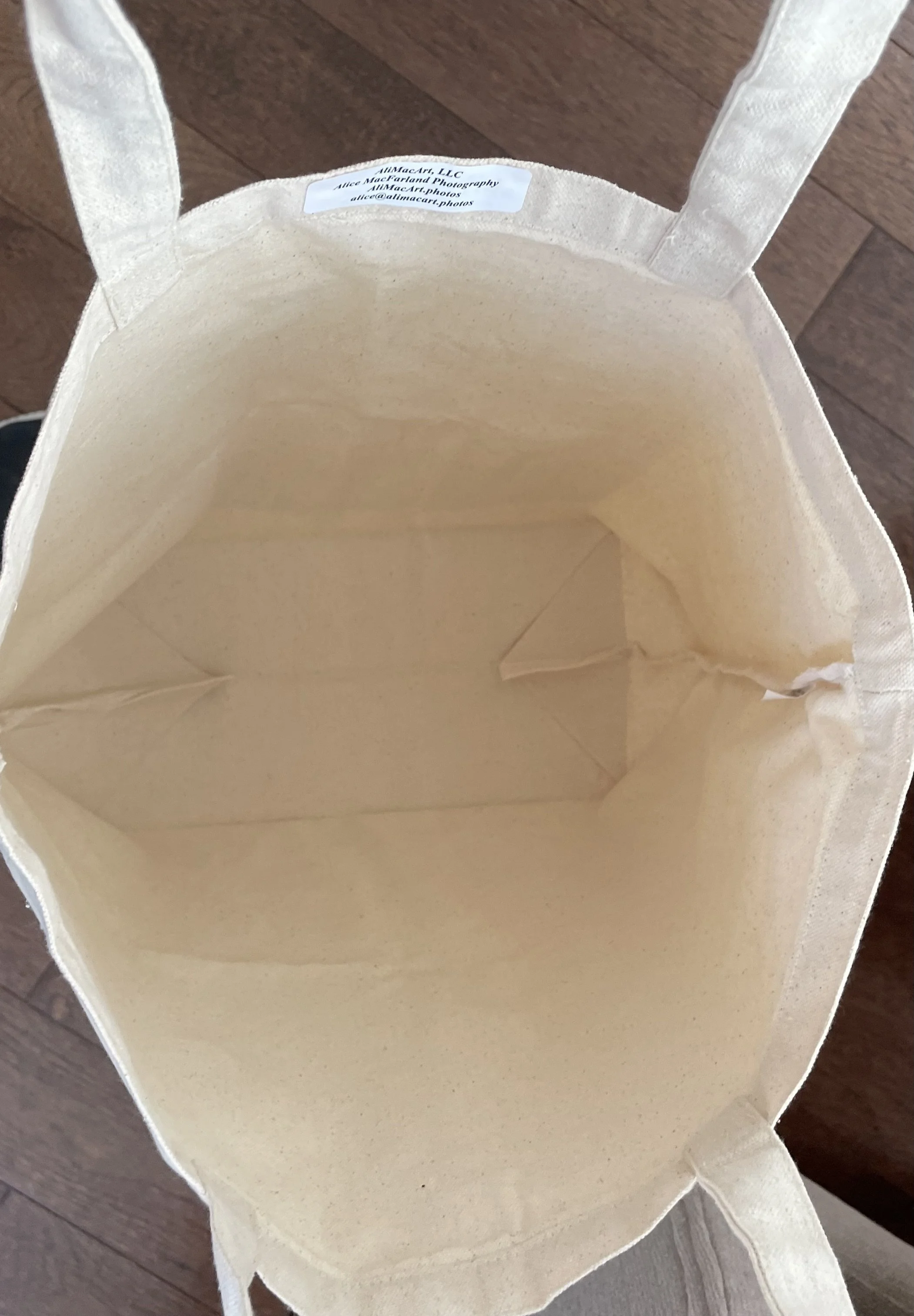 photo cotton canvas tote Penfield Beach .jpg