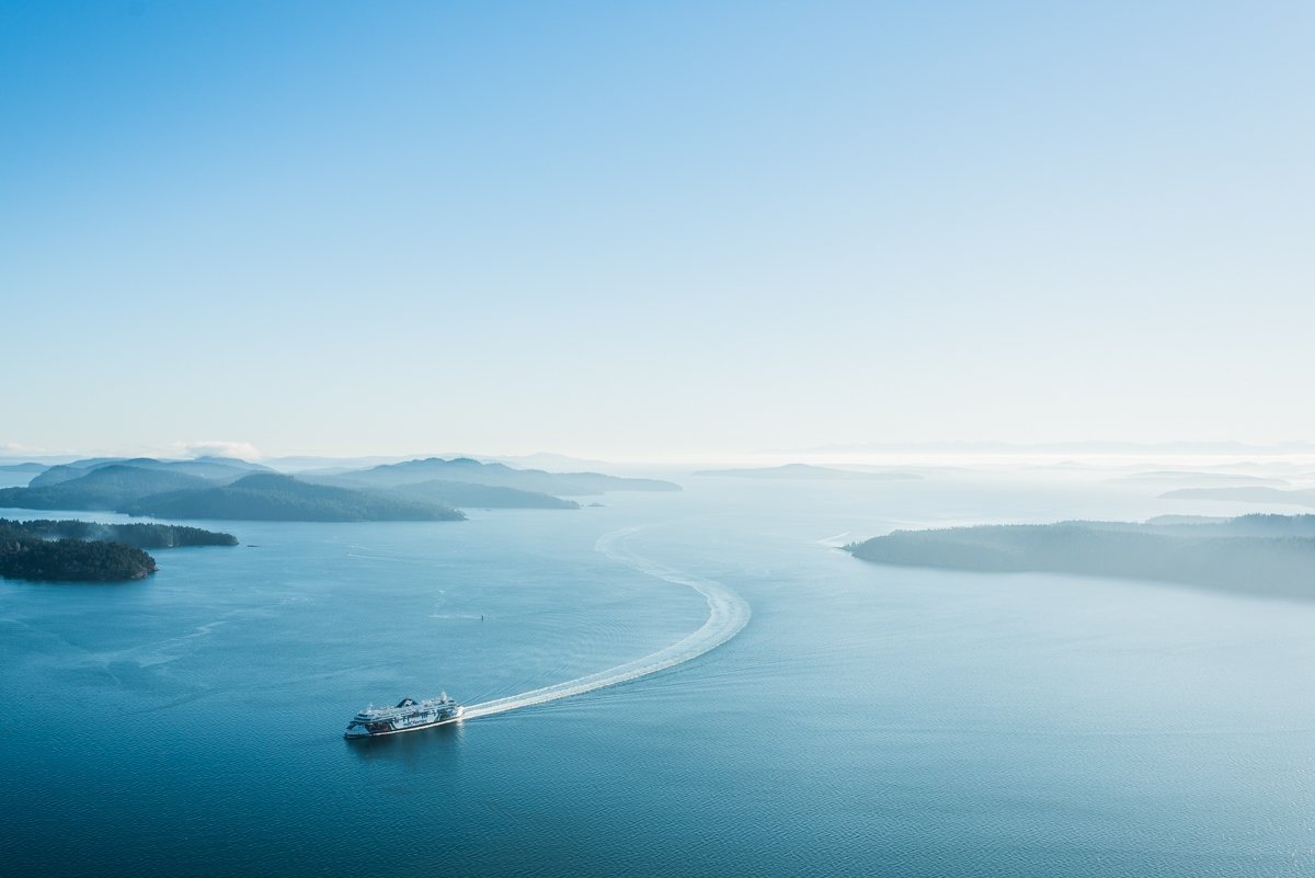 View From Galiano Island