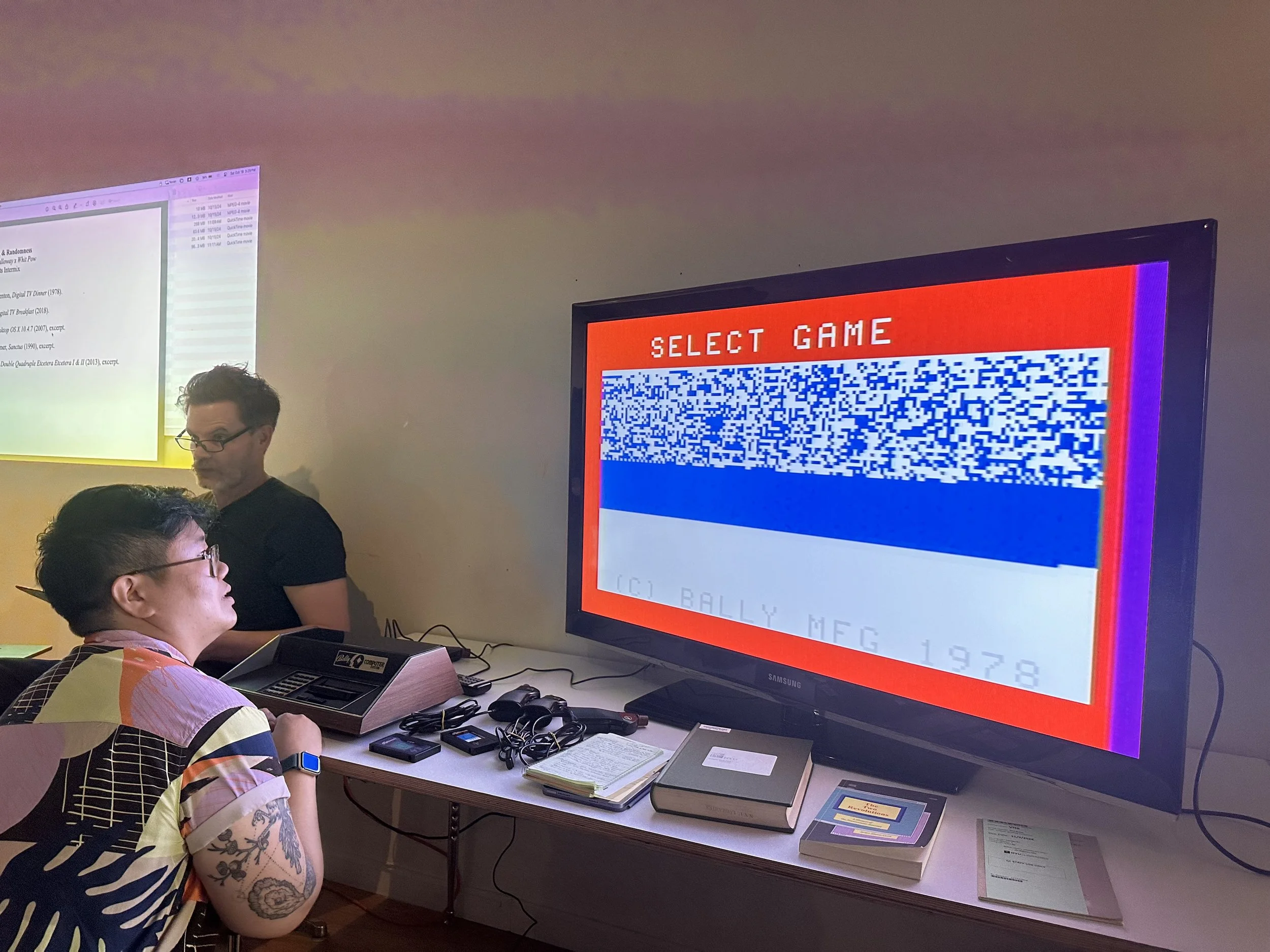 “Alex Galloway x Whit Pow: Error, Noise &amp; Randomness” @ Electronic Arts Intermix, NYC