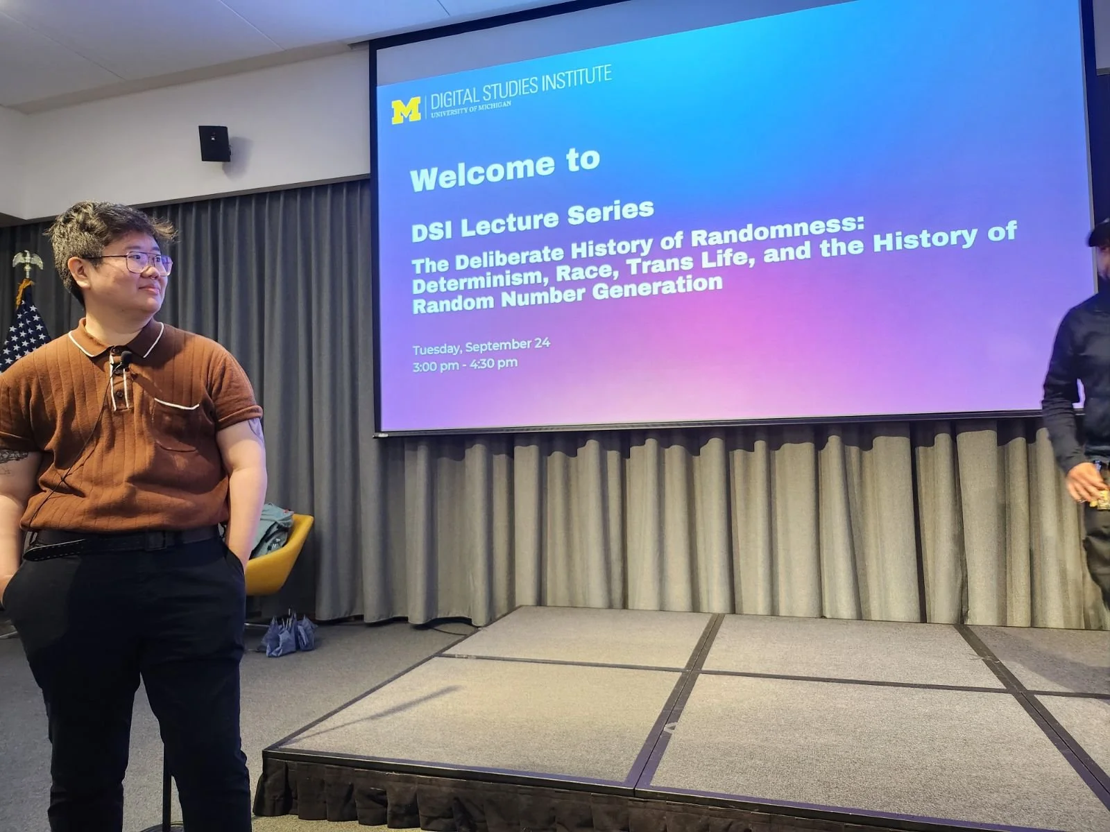 “The Deliberate History of Randomness” @ The Digital Studies Institute at the University of Michigan