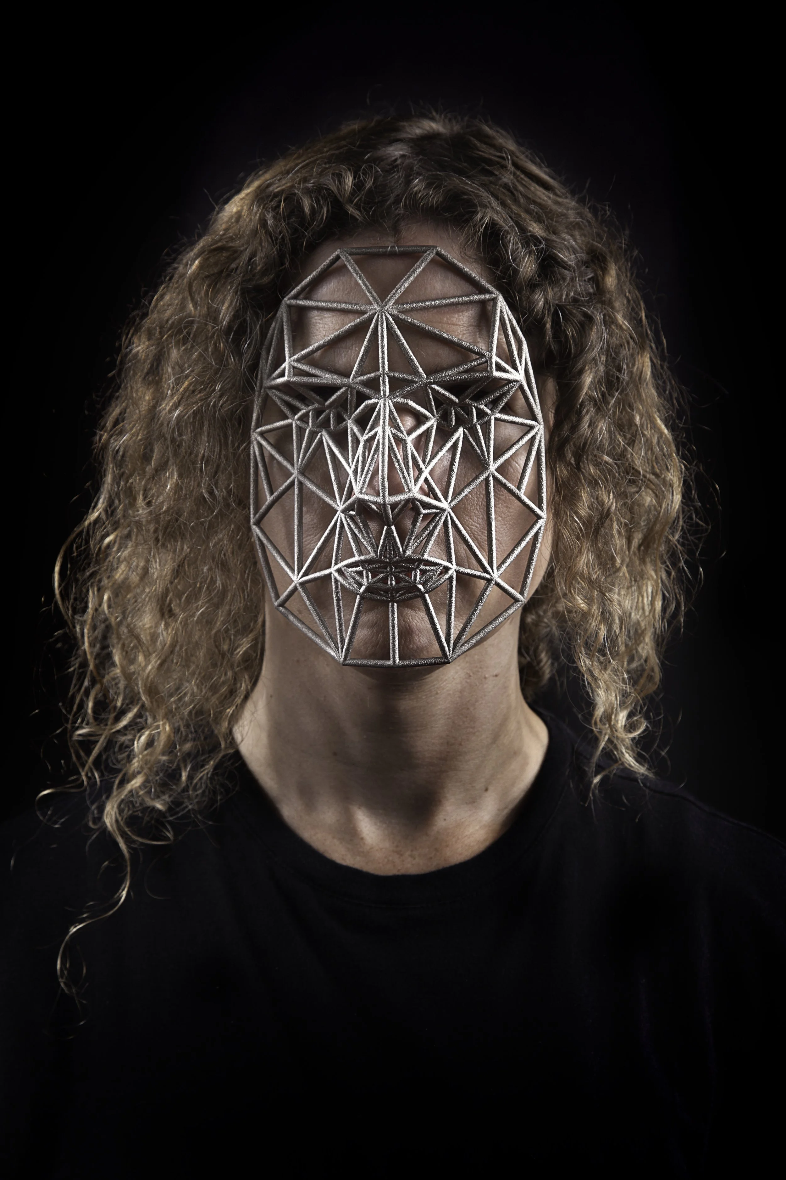 An image taken from Zach Blas's art piece, Facial Weaponization Suite