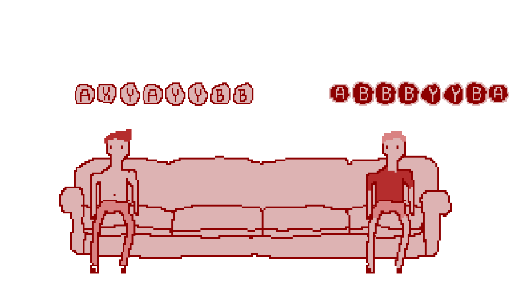 An image taken from Sean Wejebe's video game, The Longest Couch