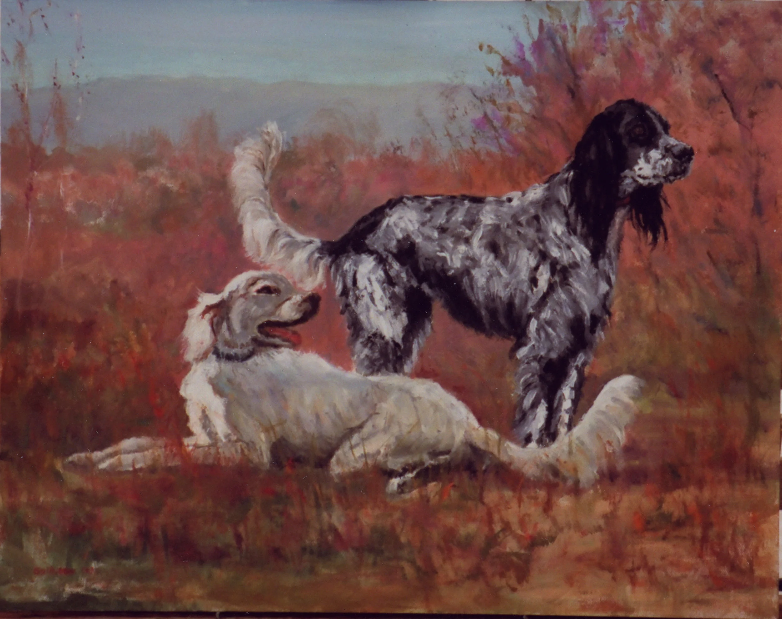 "Cider" and "Tessa" -30x36