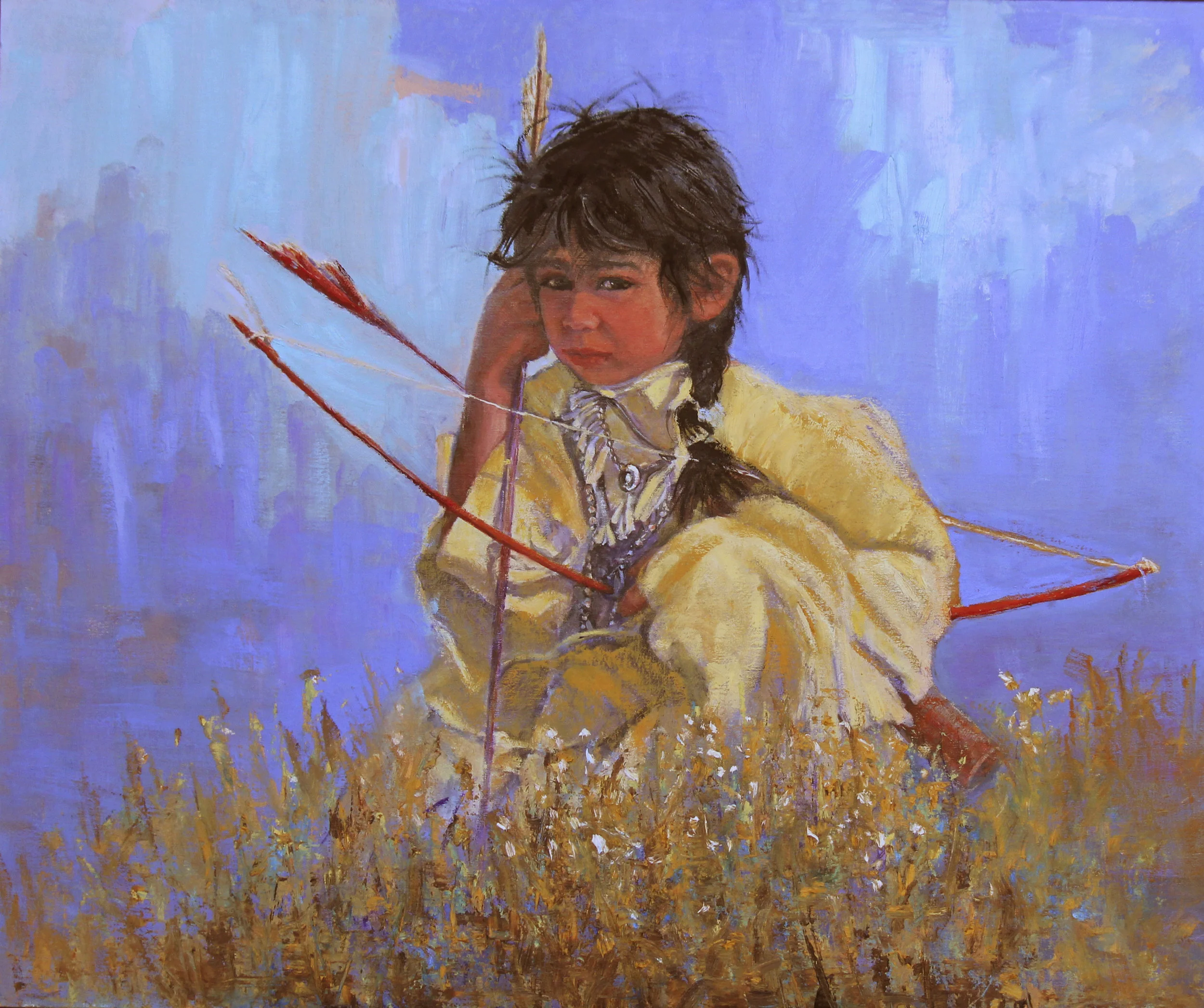 Cherished    30x36  oil On Linen Framed  $5400