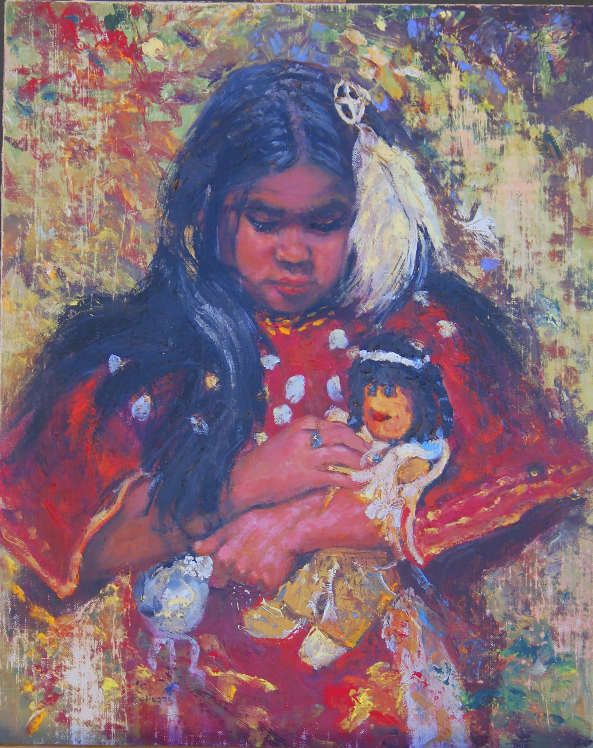 Shiree   20x16  oil  On Linen On Panel  Unframed  $1500