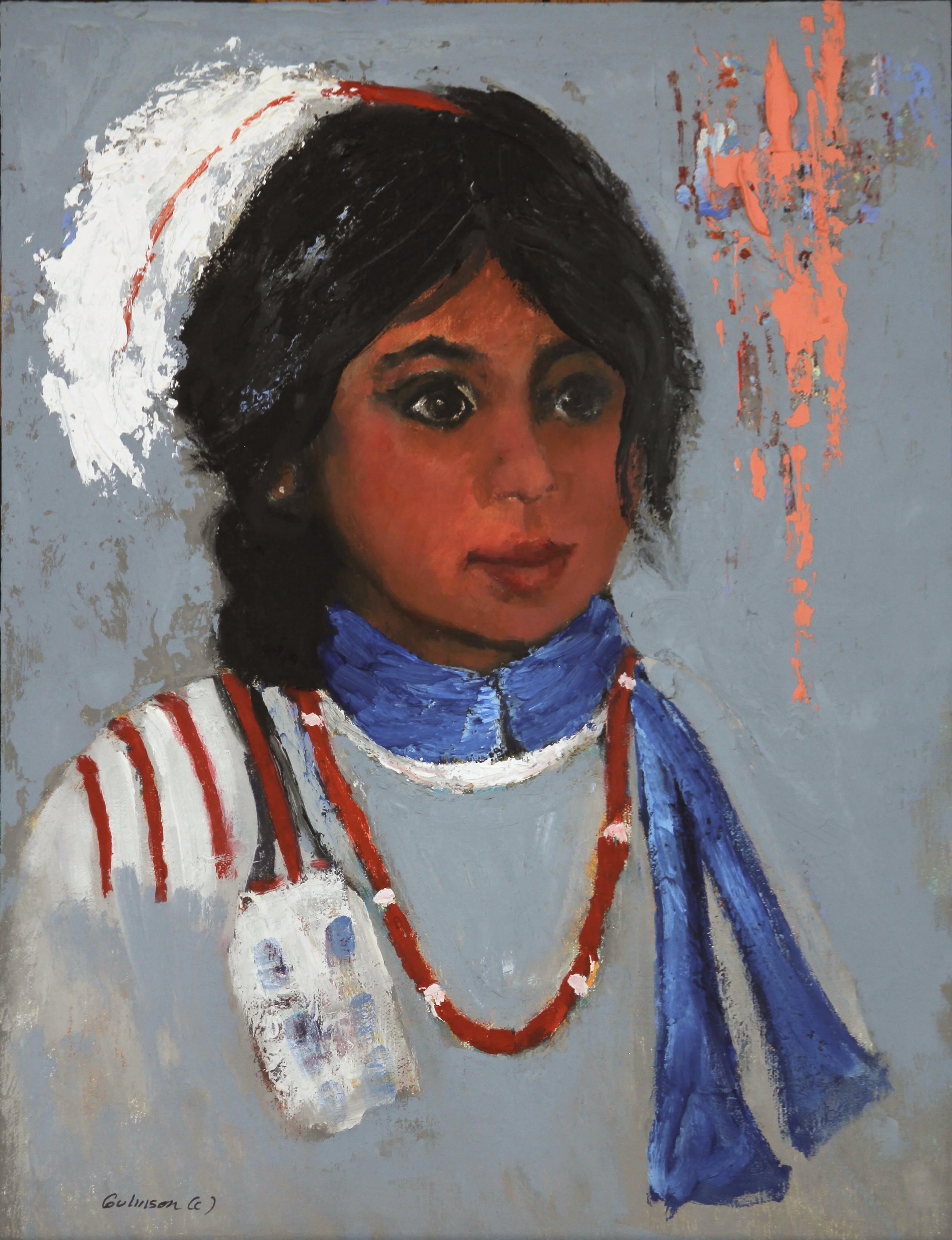 All Dressed Up  16x12   oil  On Linen On Panel  Unframed  $900