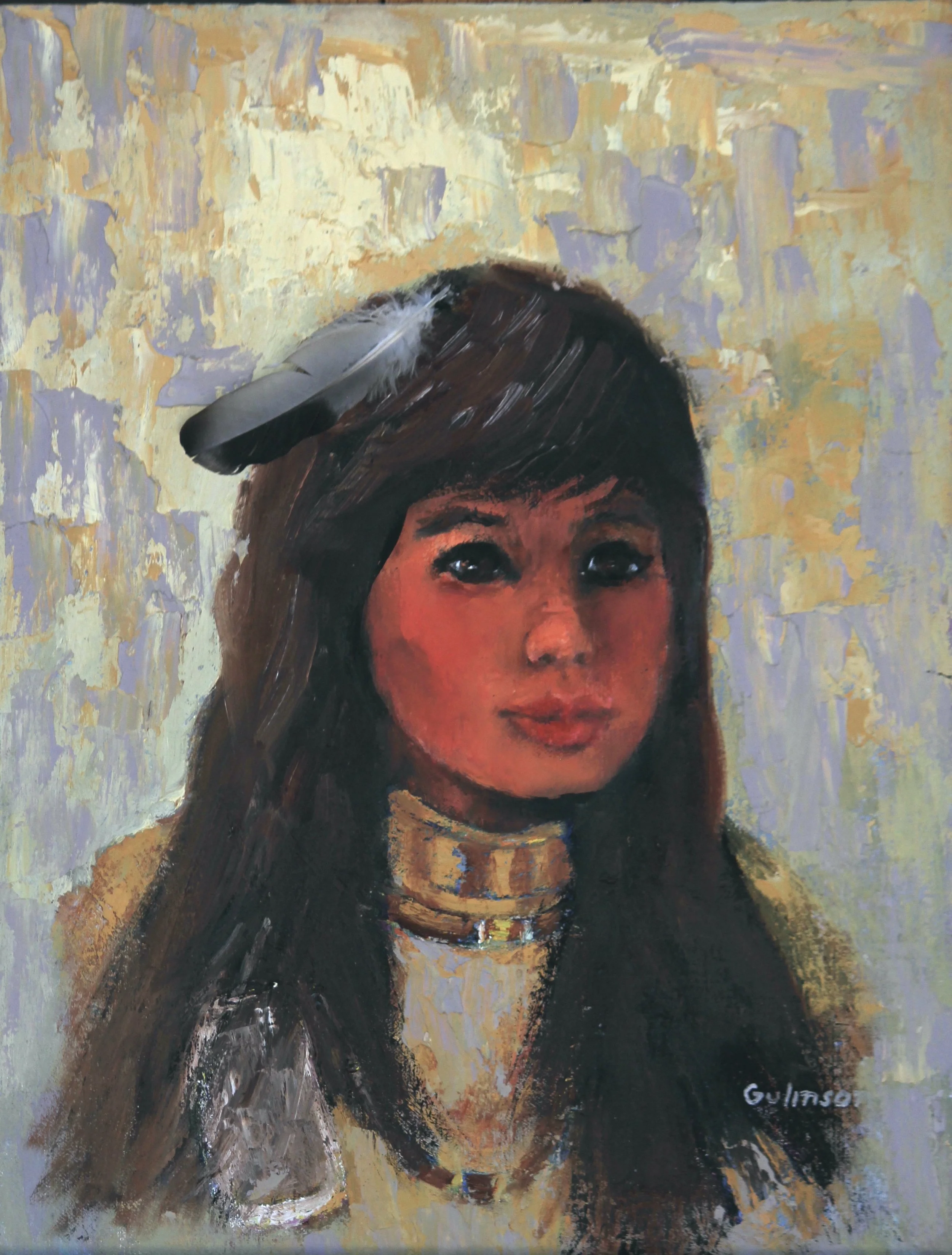 Waiting  16x12   oil  On Linen On Panel  Unframed  $900