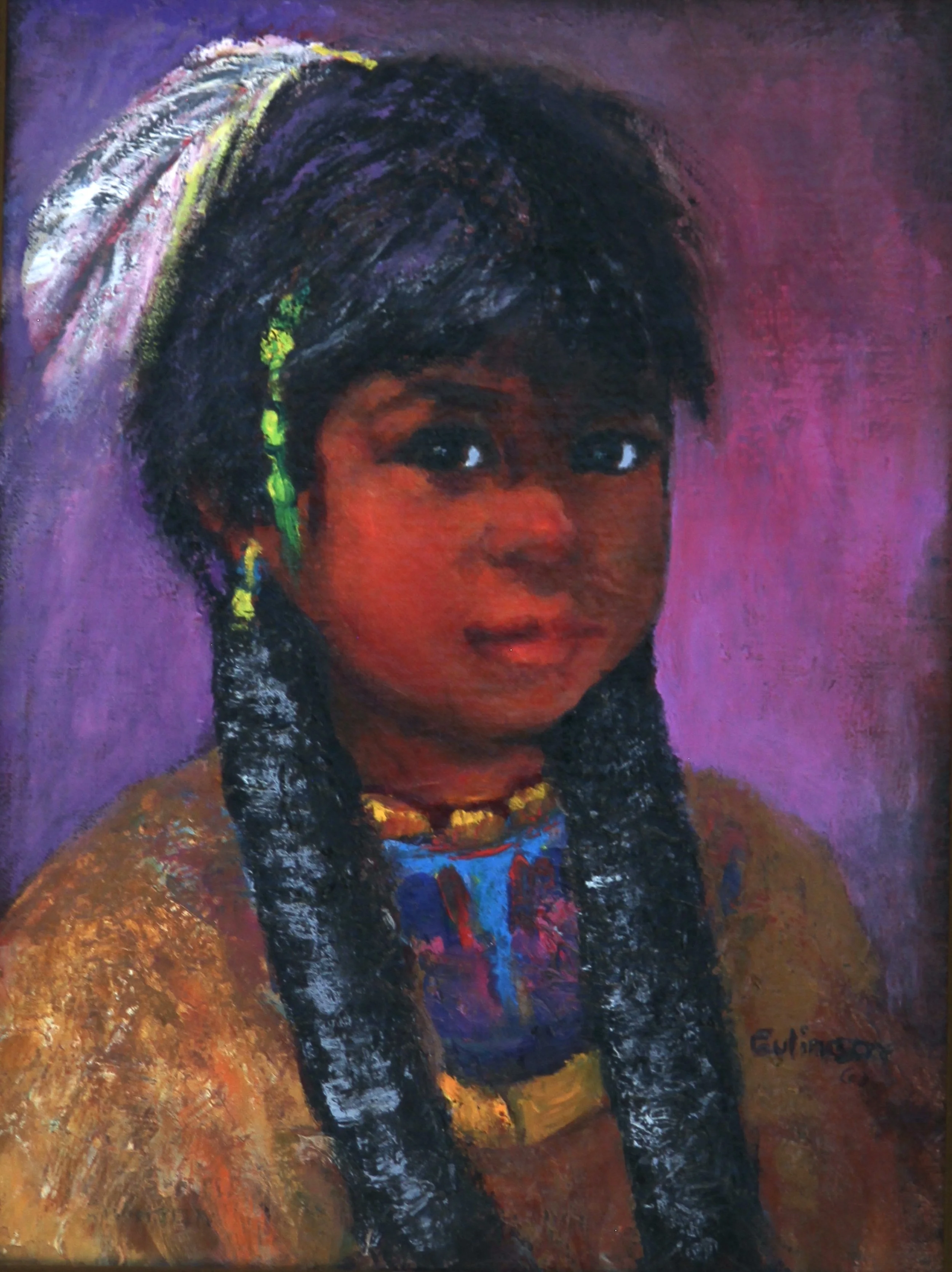 Little Bird  12x9  oil  On  Linen   Framed  $540