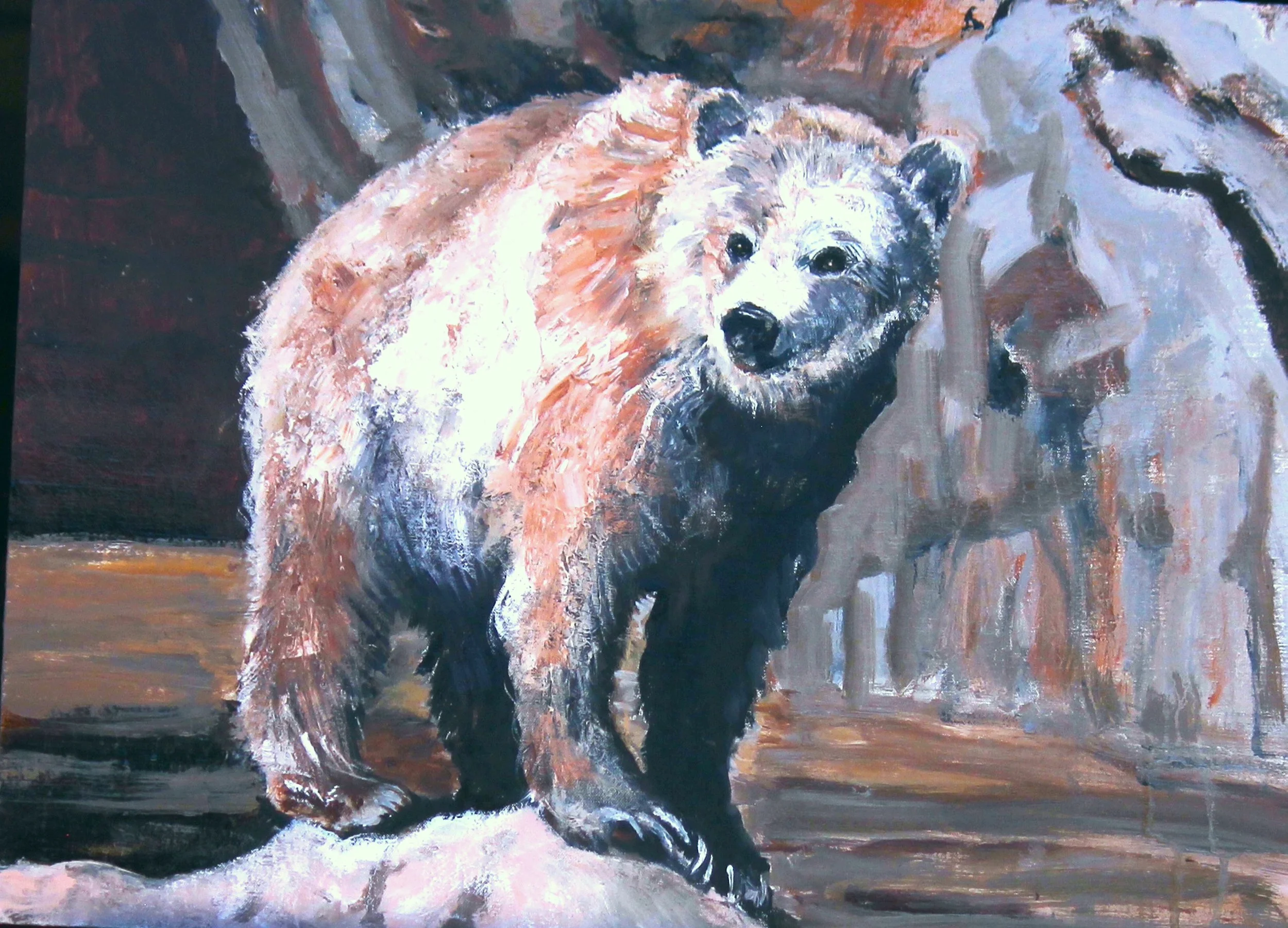 Good Vantage Point  oil 18x24 On Linen  Canvas  Unframed