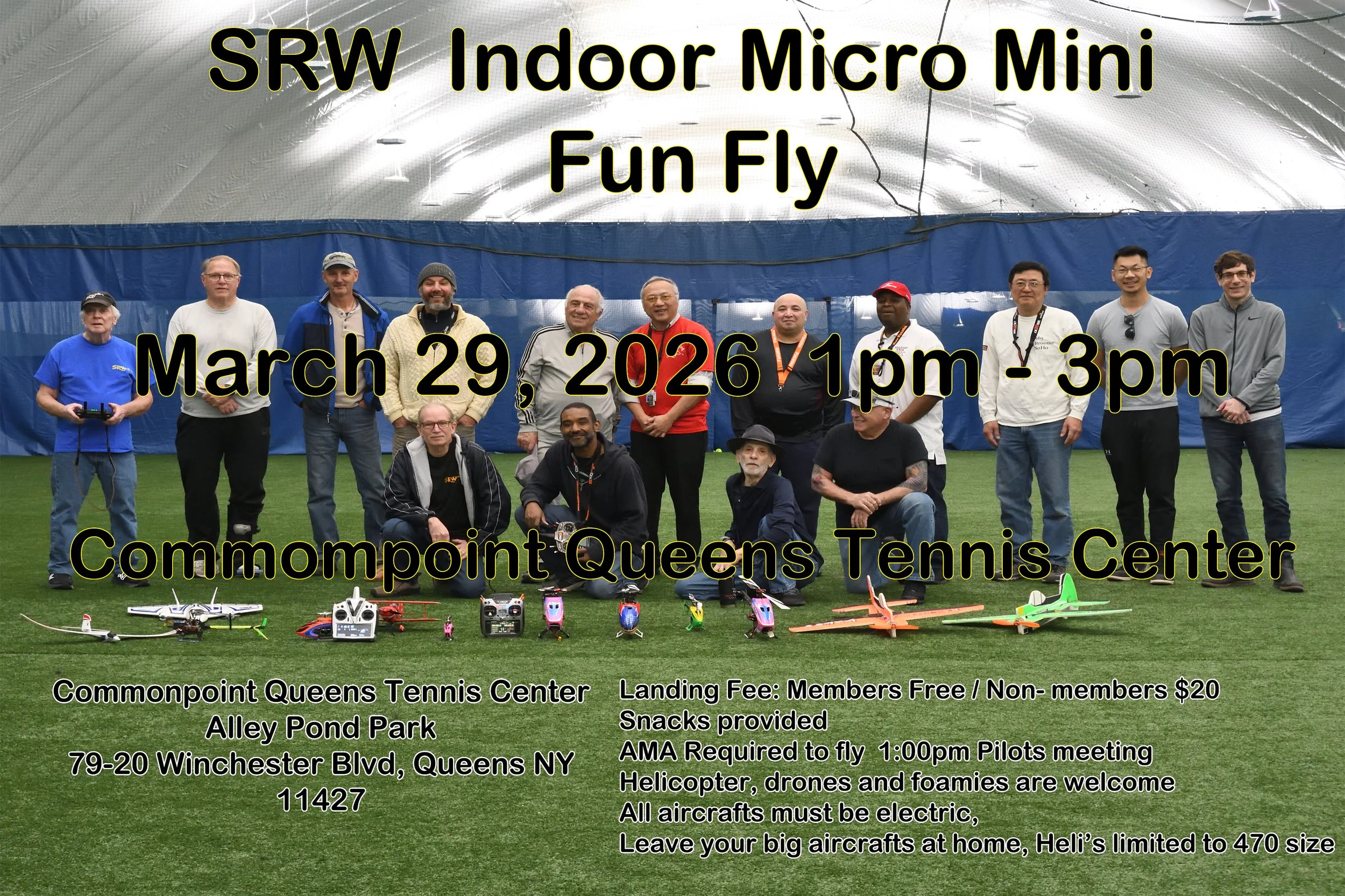SRW Indoor Mini/Micro Fun Fly
