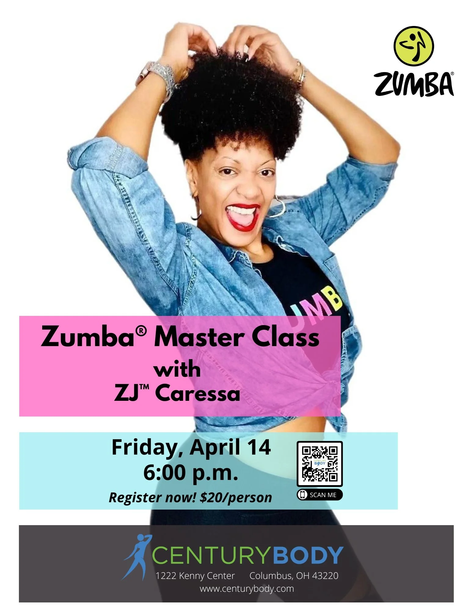 Zumba Master Class with ZJ™ Caressa