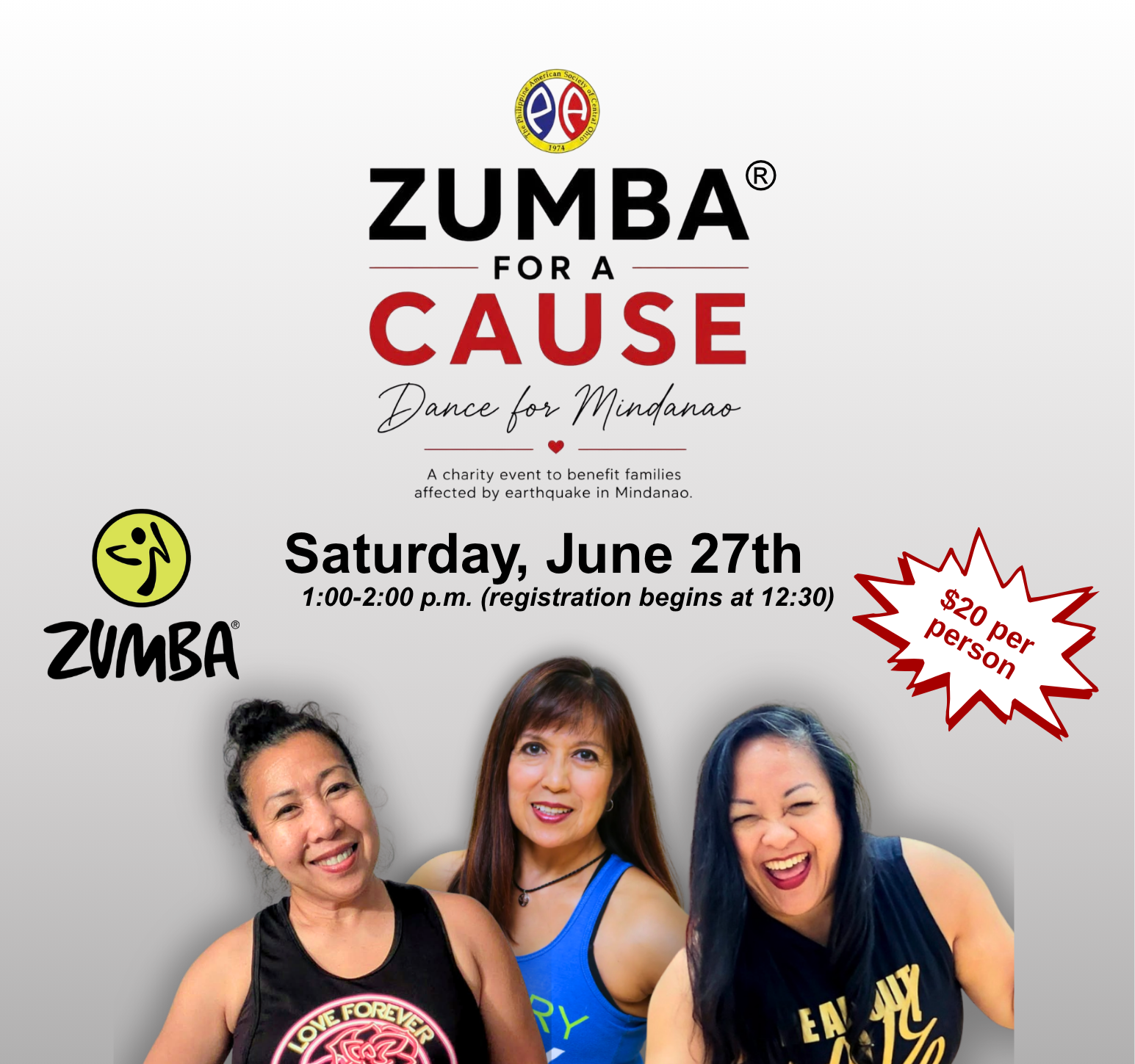 Zumba for a Cause: Dance for Mindanao