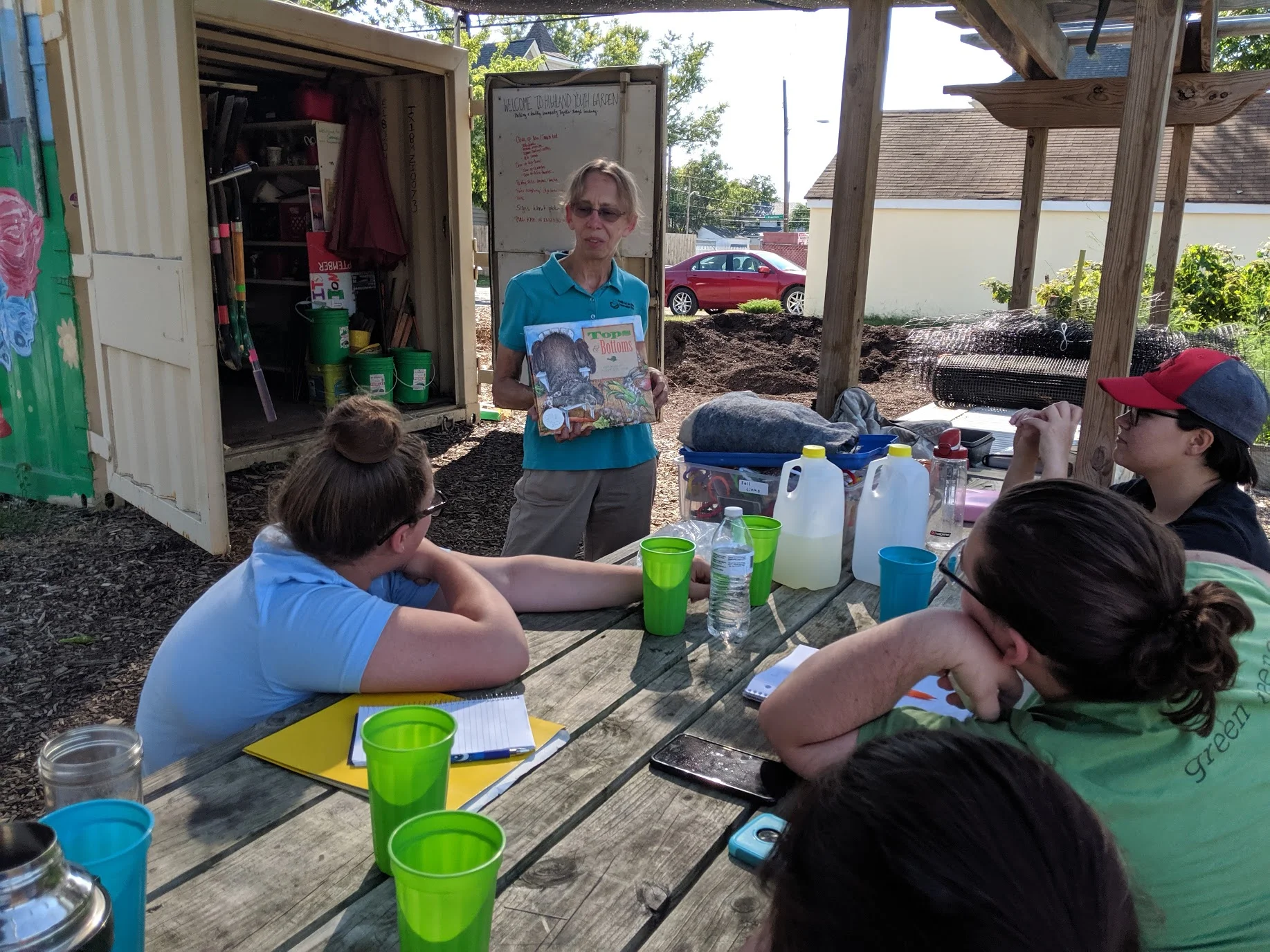 Green Teen Assistant Educators Prepare for the School Year