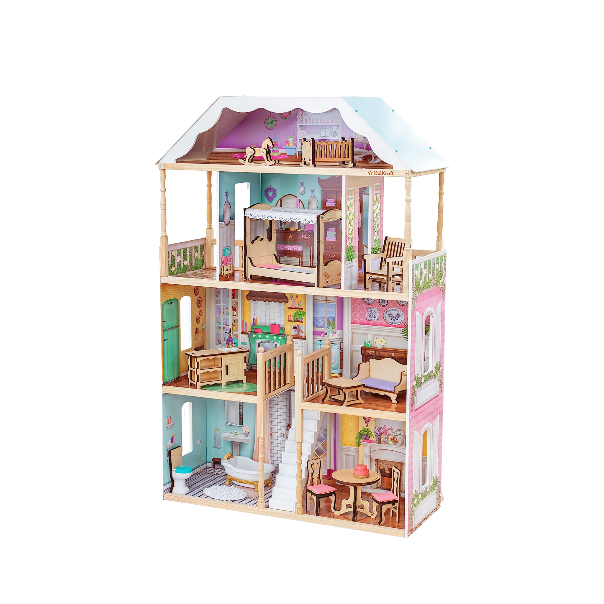 KidKraft Charlotte Classic Wooden Dollhouse The Lovin Sisters