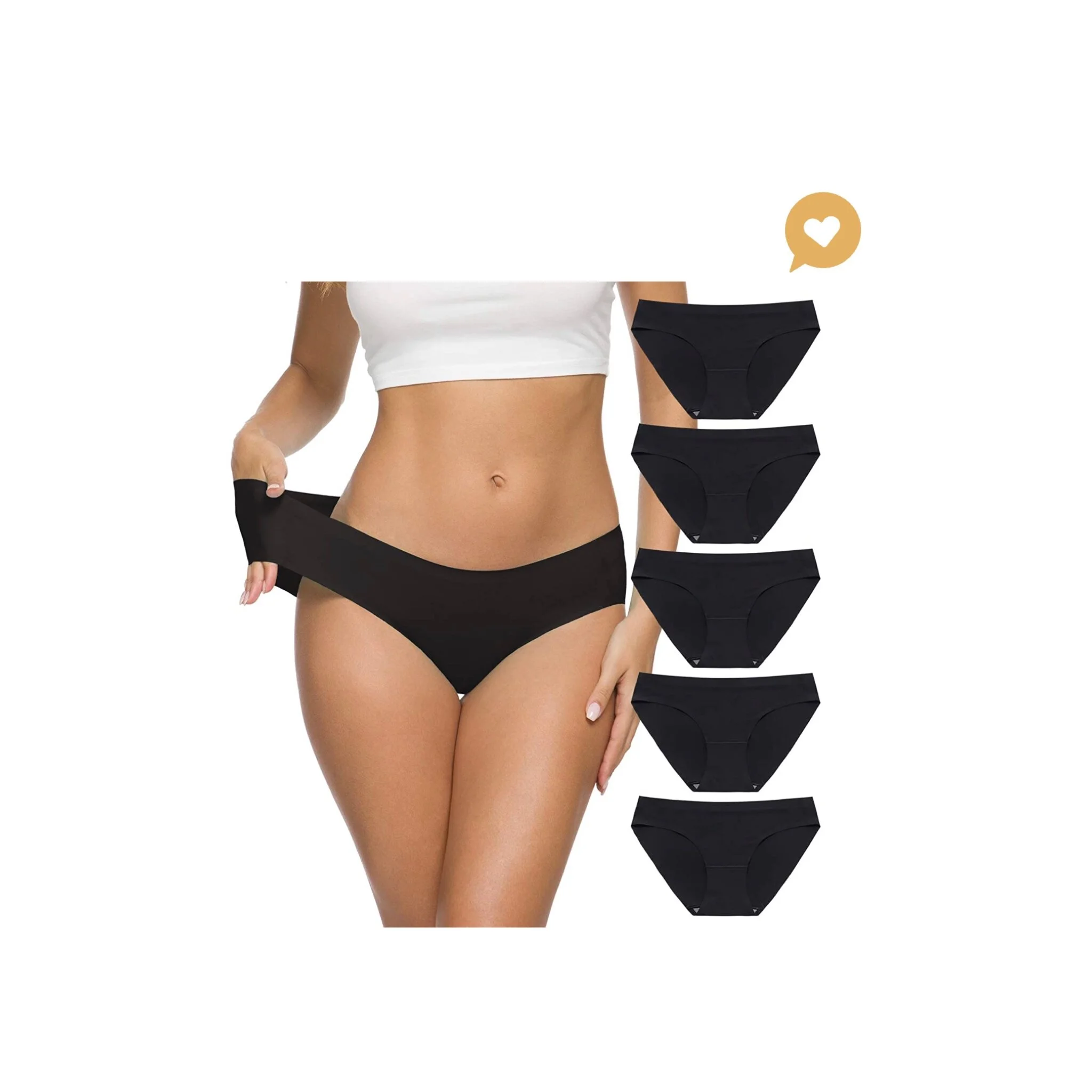 Seamless No Show Panties — The Lovin Sisters