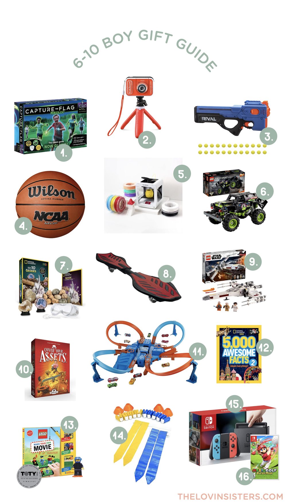 Great Gifts for a Six Year Old Boy - NeededInTheHome