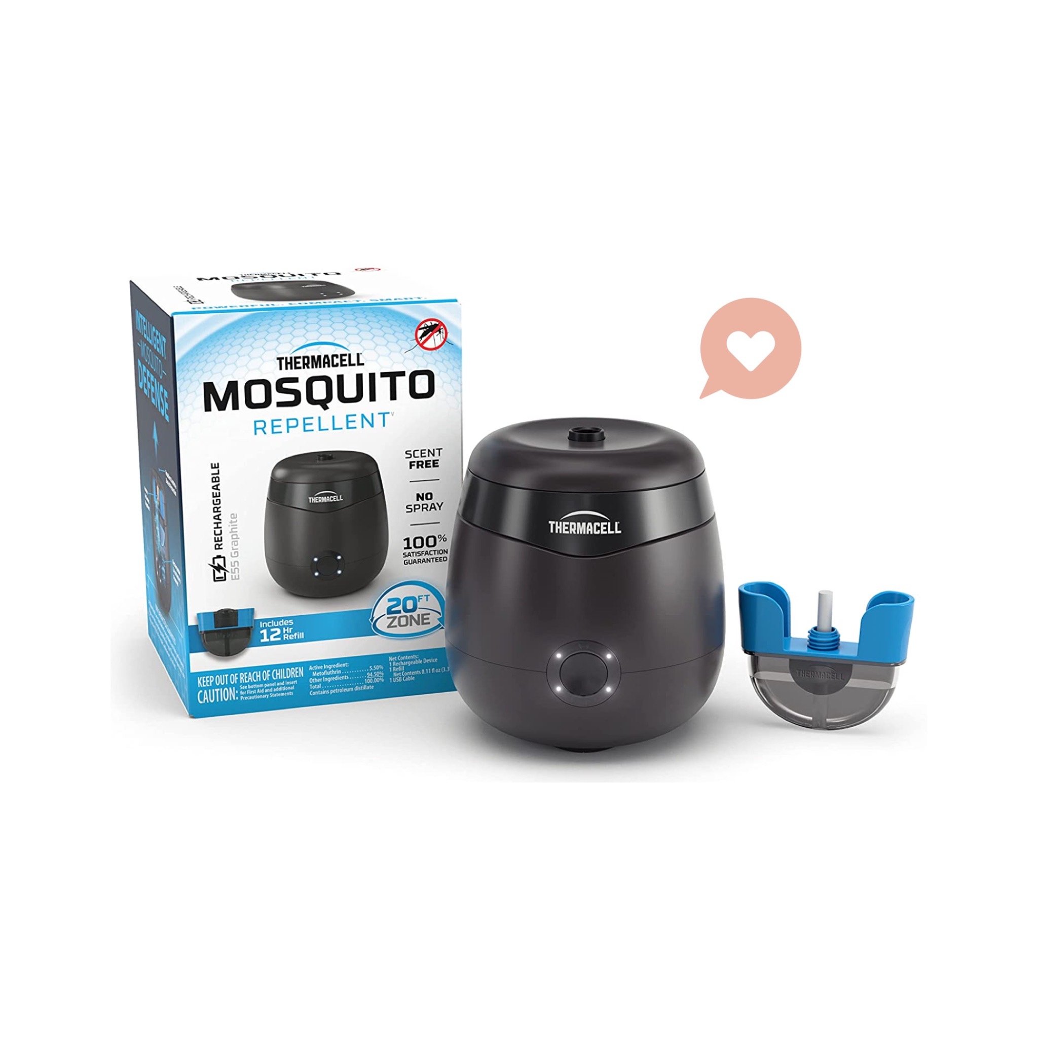 Thermacell ESeries Rechargeable Mosquito Repeller — The Lovin Sisters