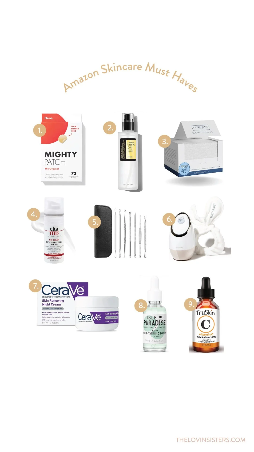Amazon Skincare Must Haves — The Lovin Sisters