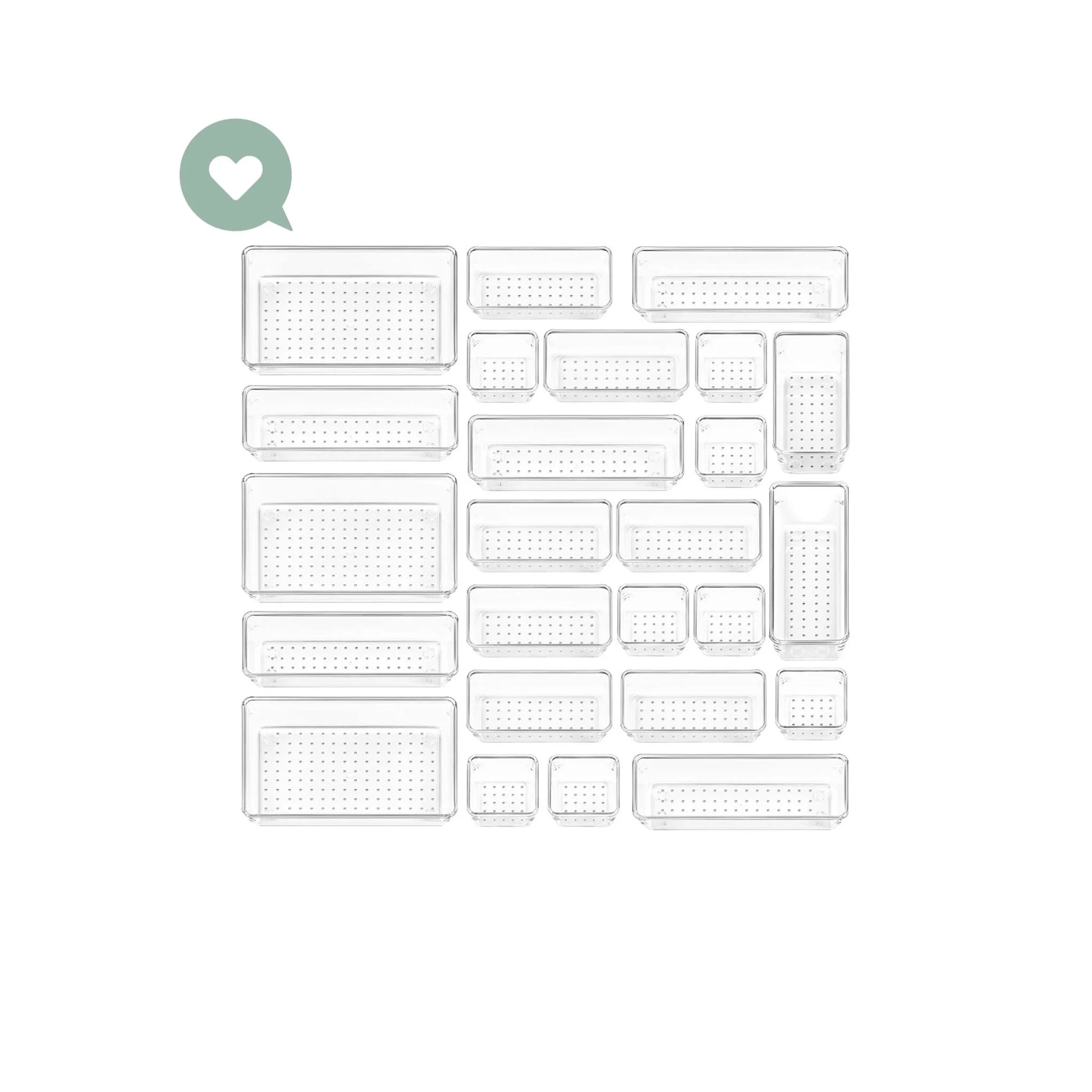 Clear Plastic Drawer Organizers — The Lovin Sisters