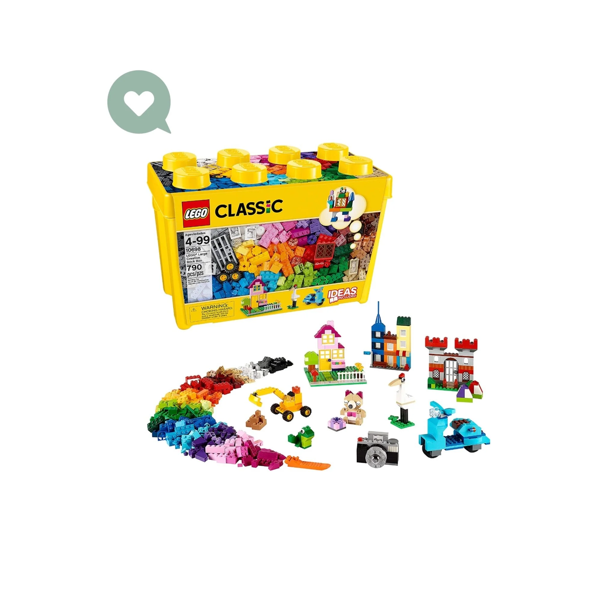 LEGO Classic Large Creative Brick Box — The Lovin Sisters