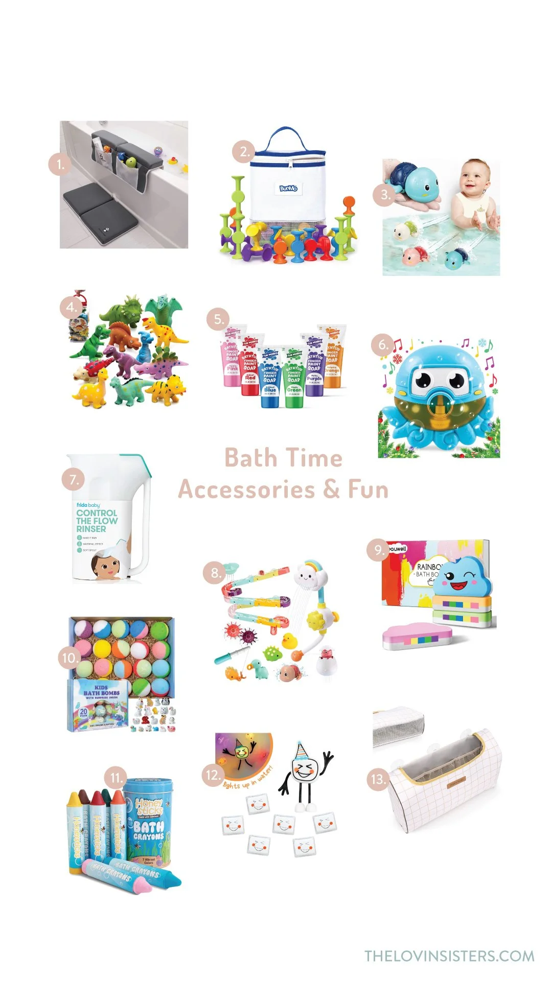 Bath Time Accessories & Fun — The Lovin Sisters