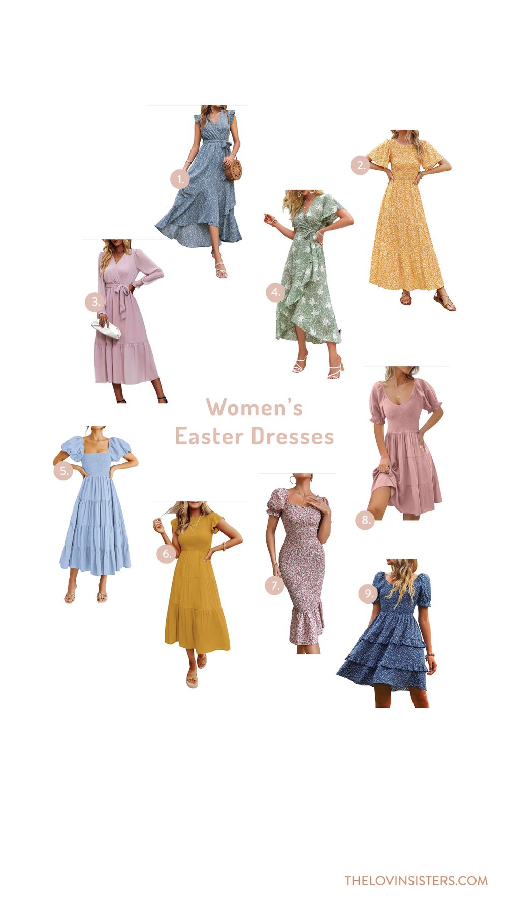 Women's Easter Dresses — The Lovin Sisters