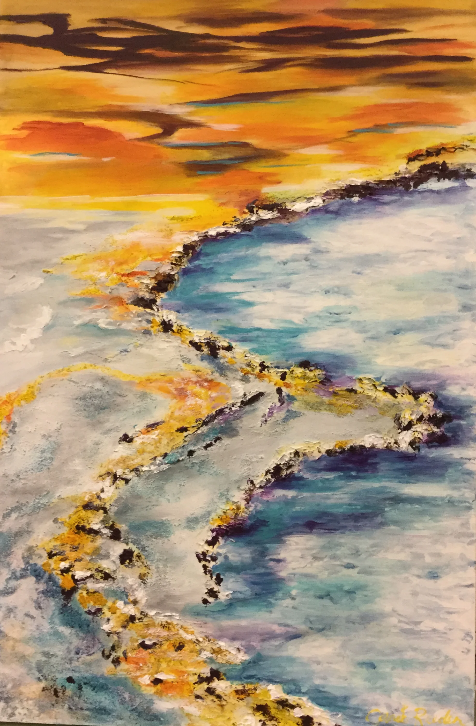 Midway Geyser #1     36" x 24"