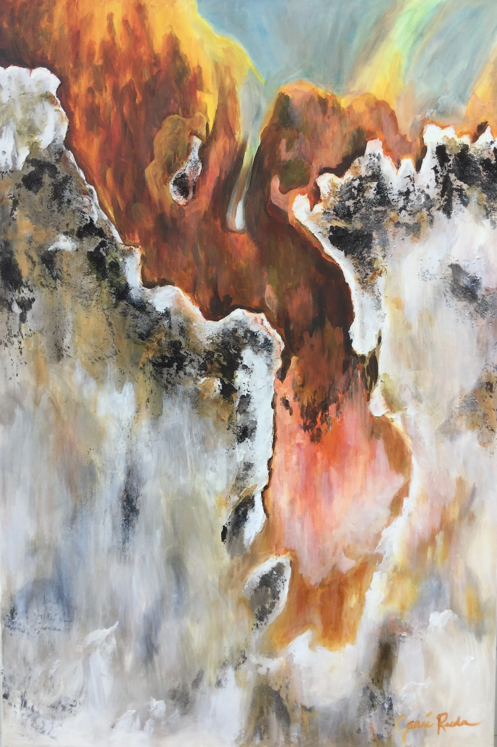 Biscuit Basin #1     36" x 24"