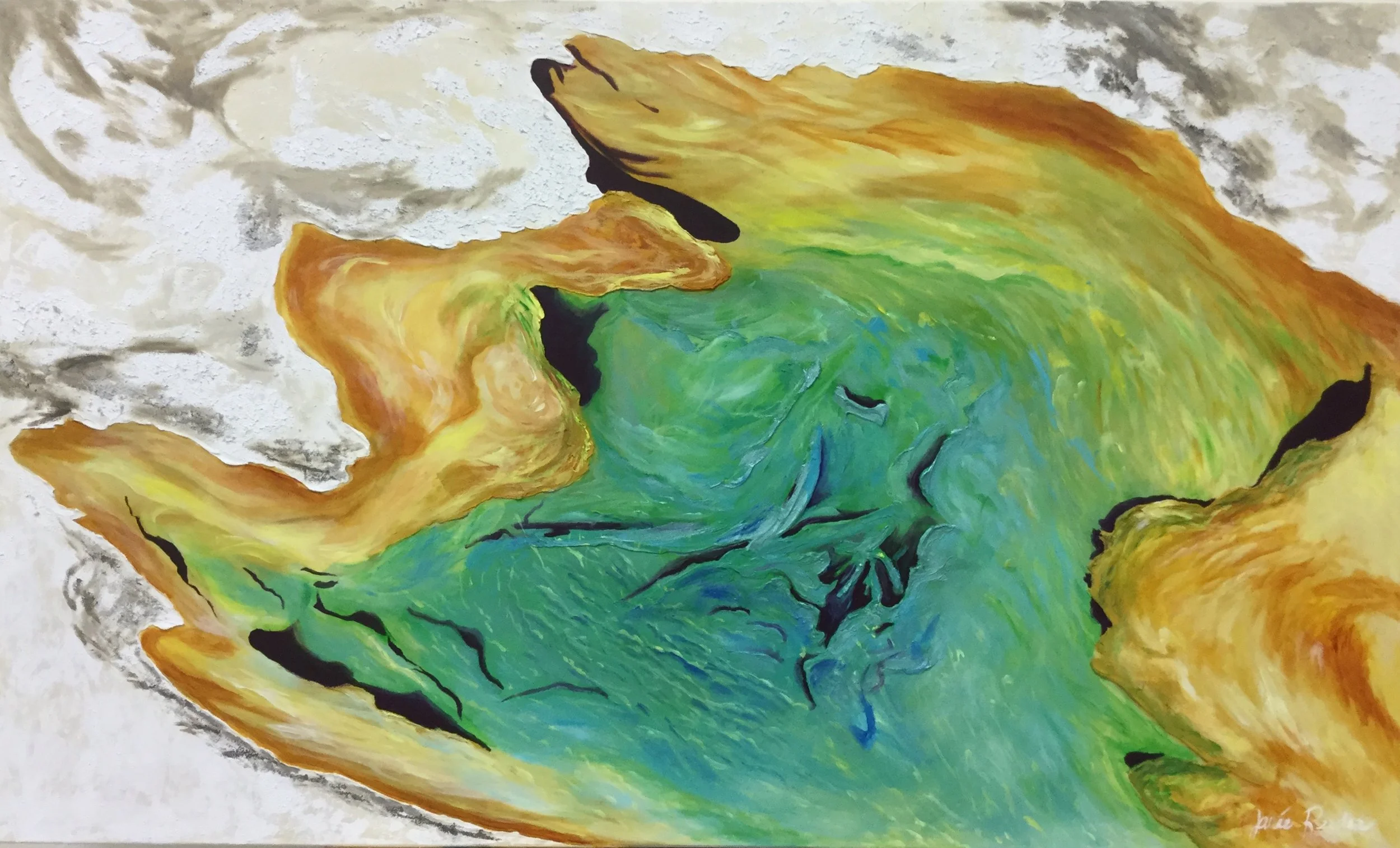 Deep Mystery     36" x 60"