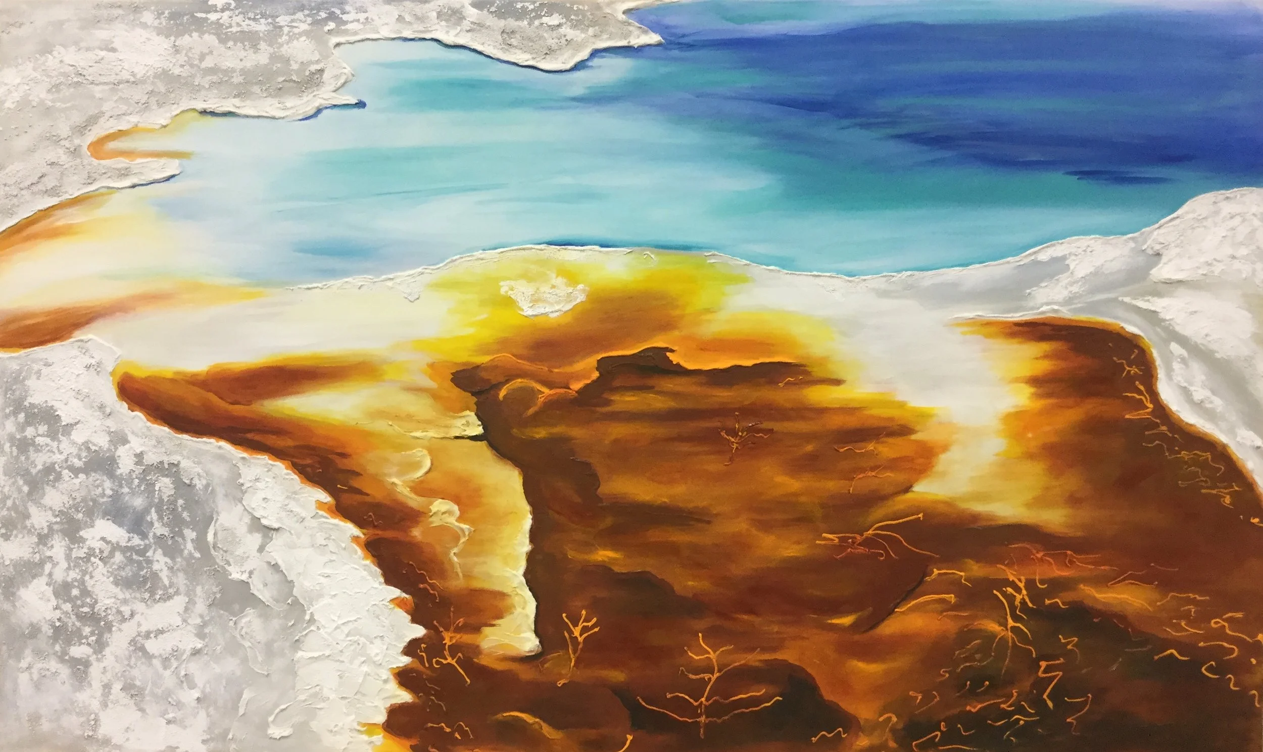 Be Cautious of Her Beauty     36" x60"