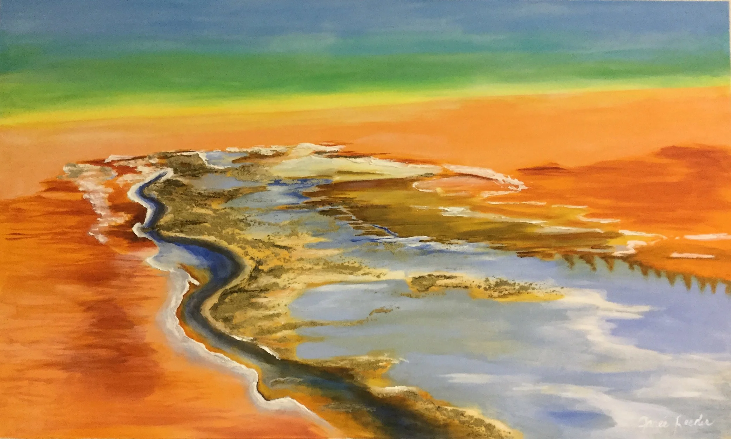 Dangerous Beauty     36" x 60"