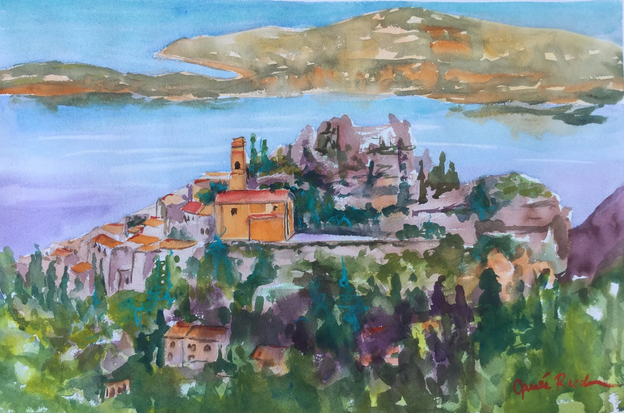 Saint-Paul de Vence, France     15" x 22"