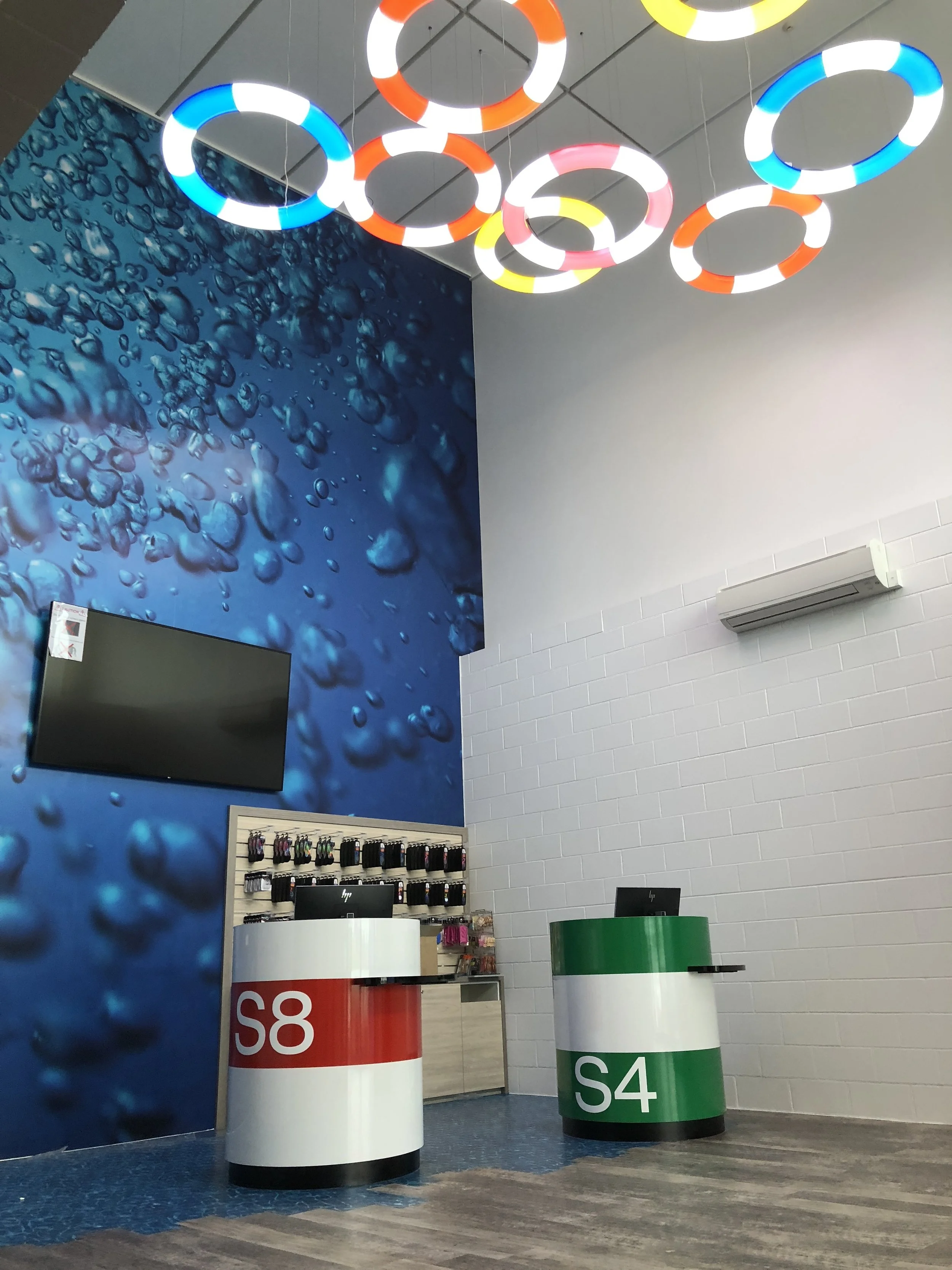 Hilton Brown Swimming