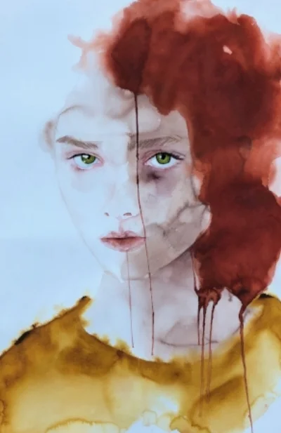 Truth Speak Alisha Rich Watercolour 300 gsm paper 560mm x 760mm